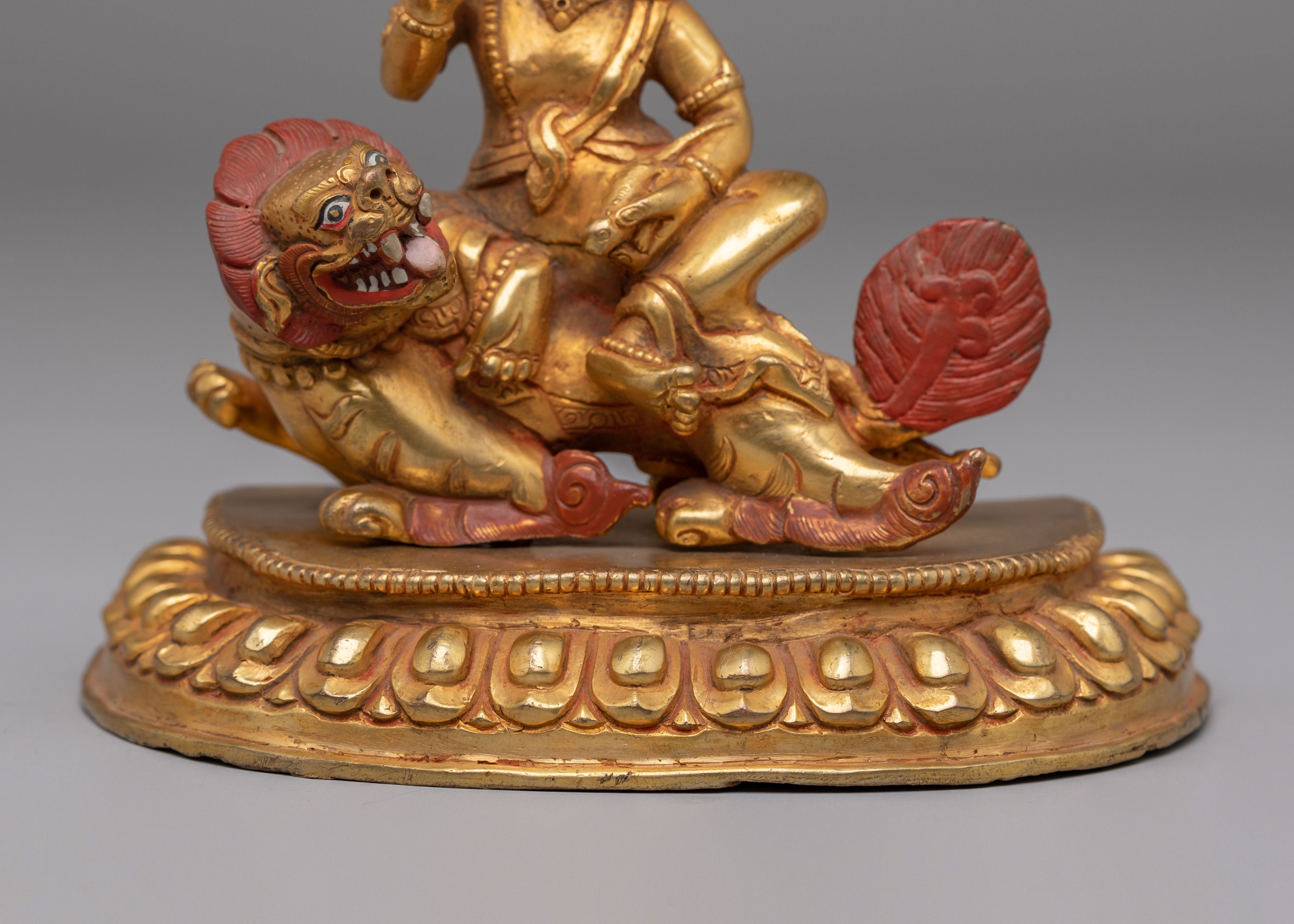 Sacred Tibetan Namtoshe Altar Statue | Wrathful Guardian Deity