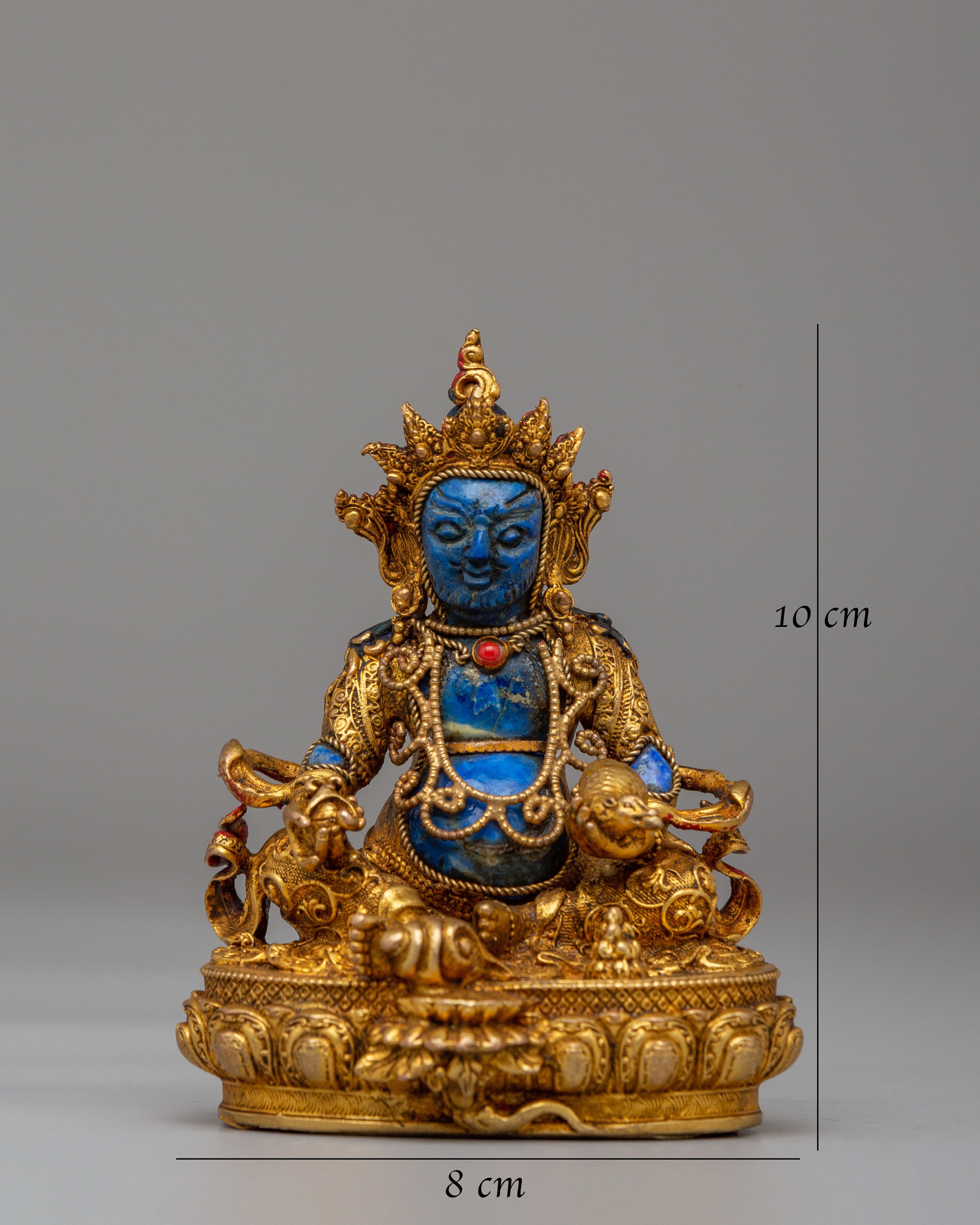 Dzambhala Wealth and Prosperity Deity Statue | Himalayan Artwork