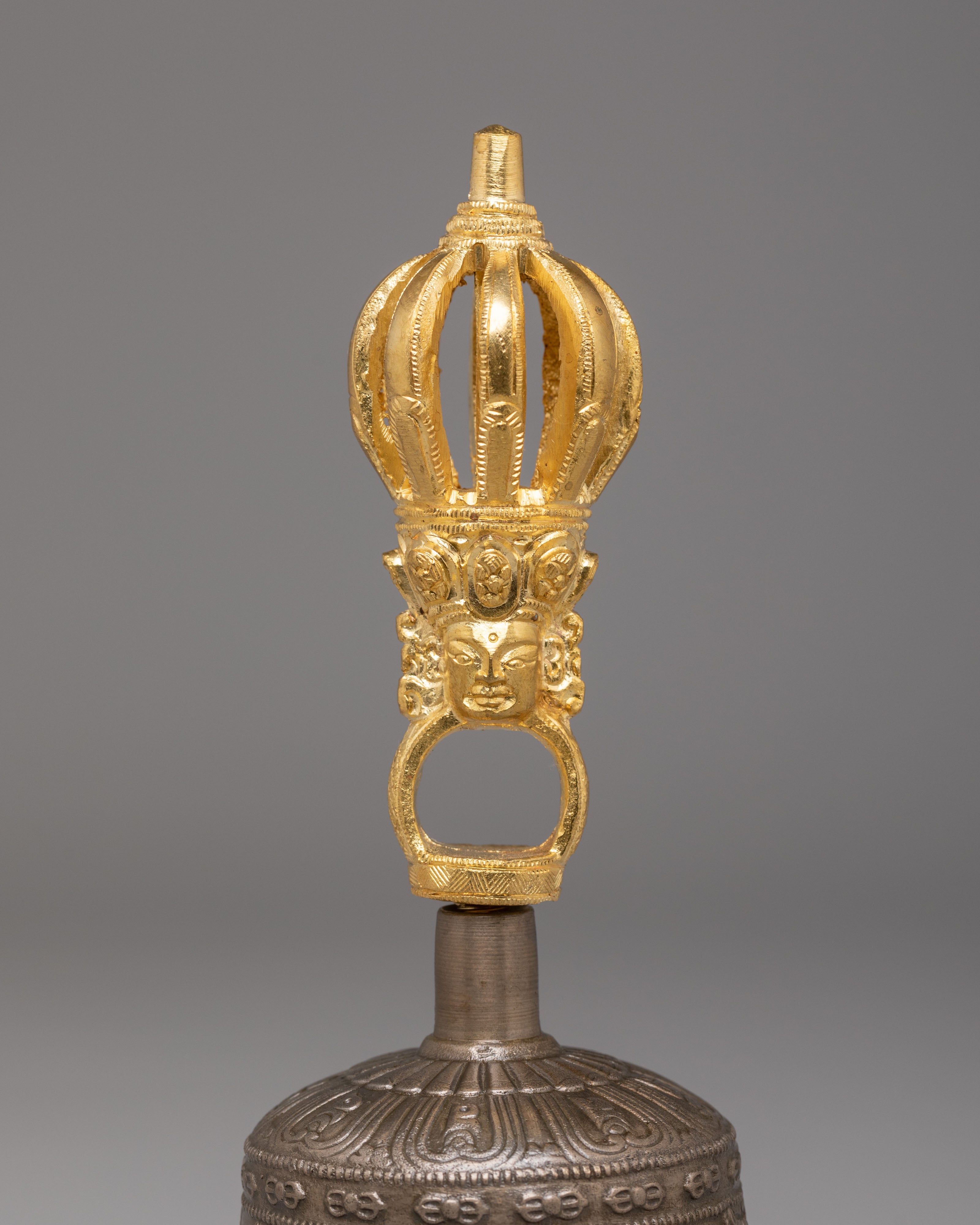Handmade Ritual Vajra and Bell Set | Sacred Vajrayana Meditation Tools