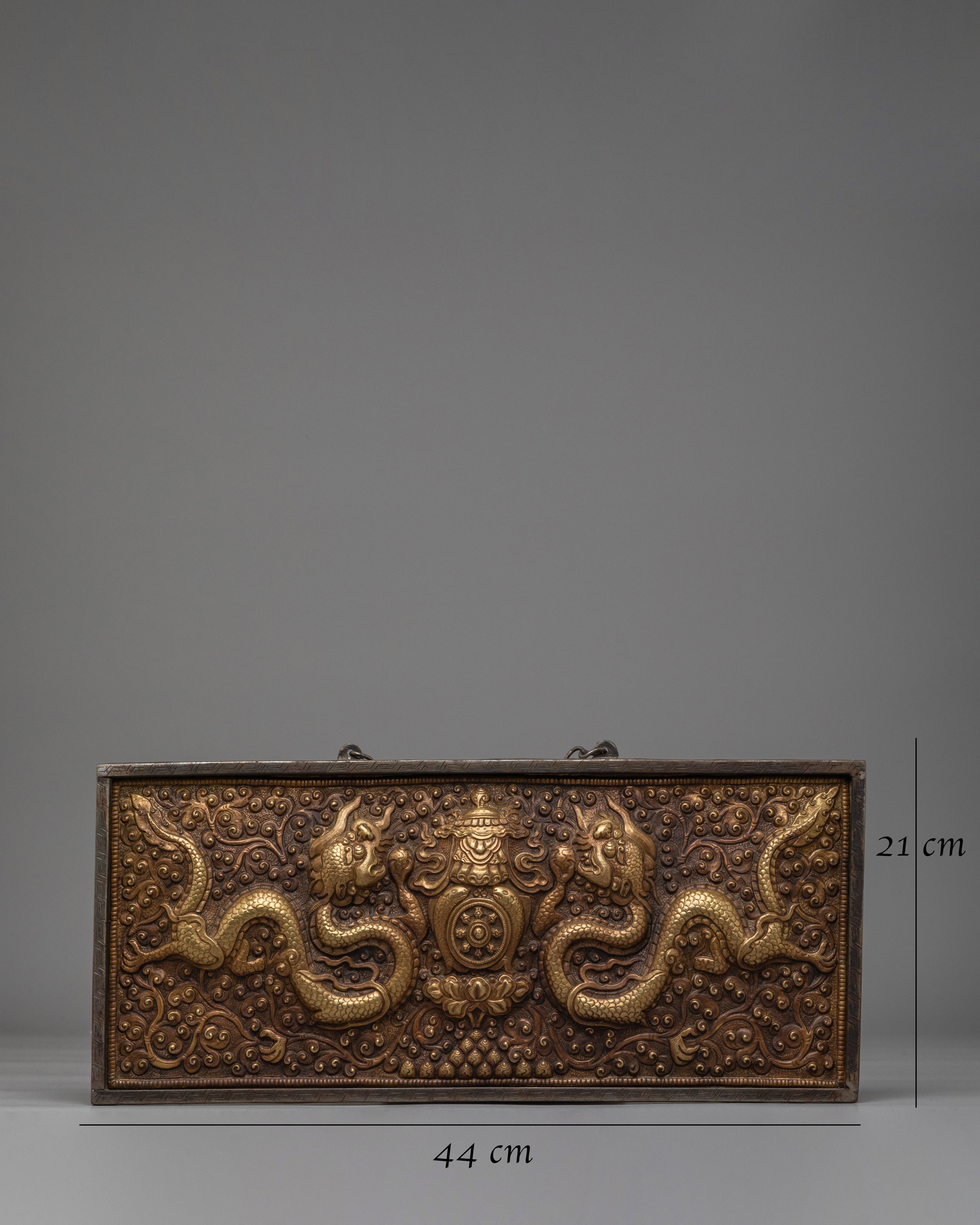 Handcrafted Himalayan Dragon Wall Hanging | Symbol of Strength