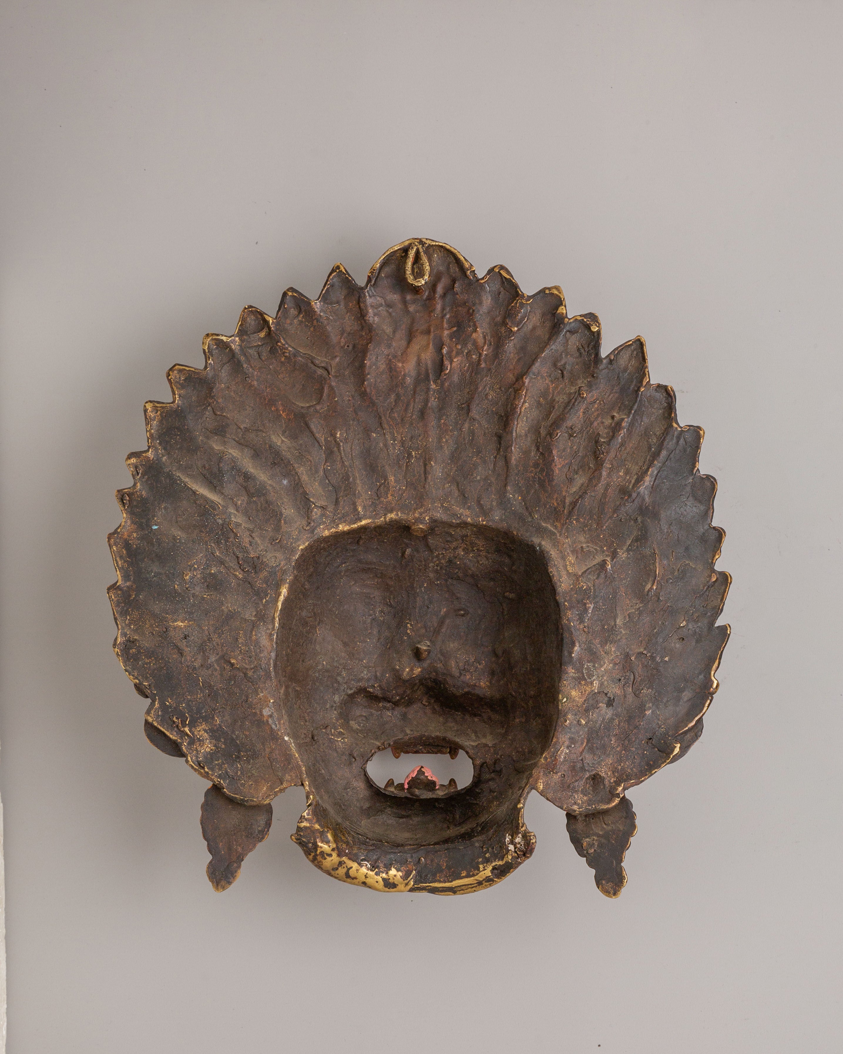 Himalayan Mahakala Wall Hanging | Traditional Tibetan Artwork