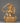 Handmade Spiritual Manjushri Statue | Gold-Plated Copper with Acrylic Color