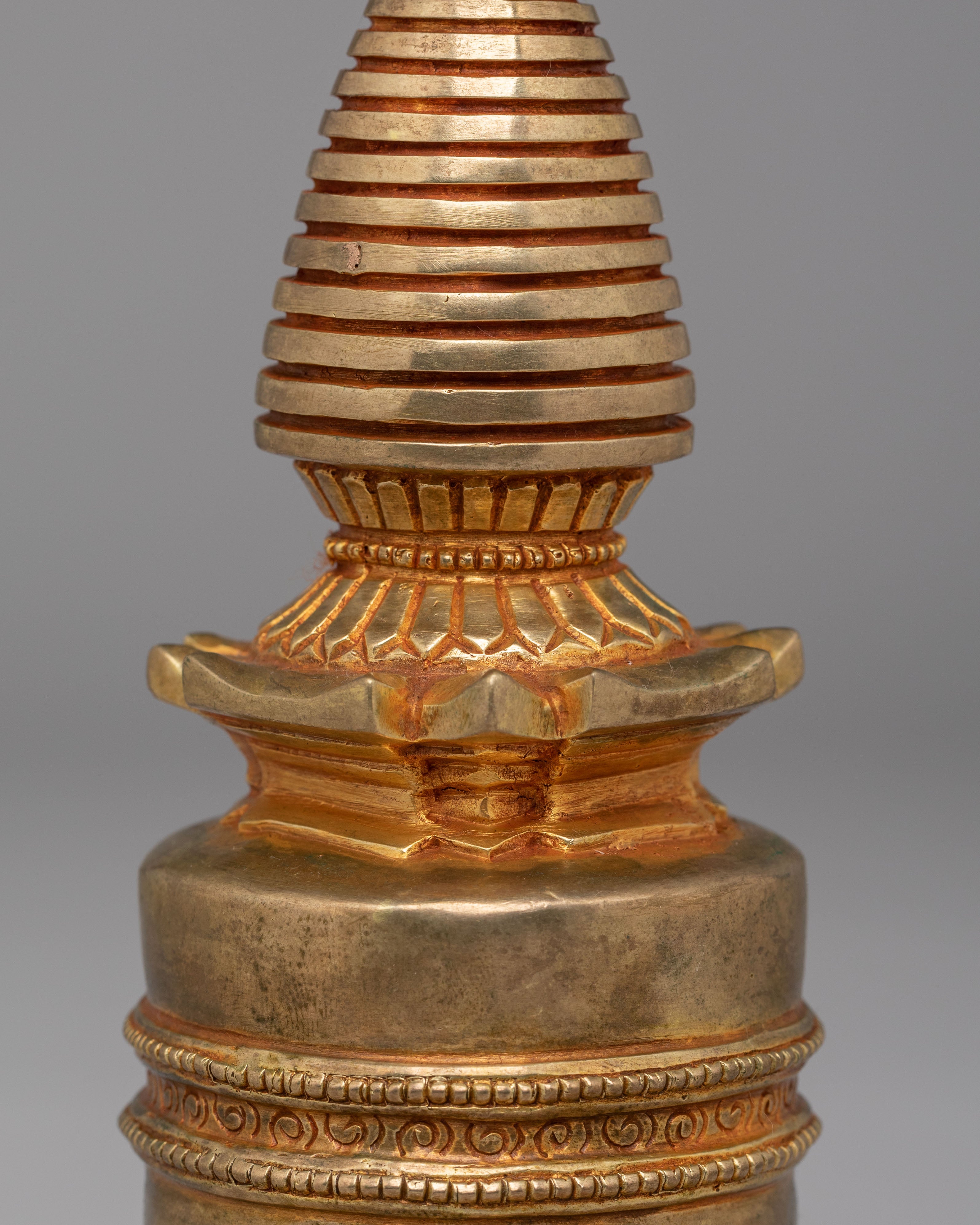 Kadampa Stupa for Sacred Offerings | Symbolizing Wisdom & Compassion