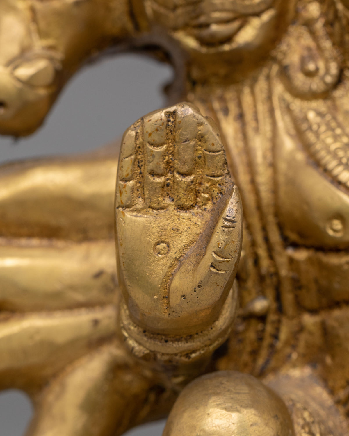 Sacred Traditional Hanuman Statue | Lord Hanuman Brass Idol