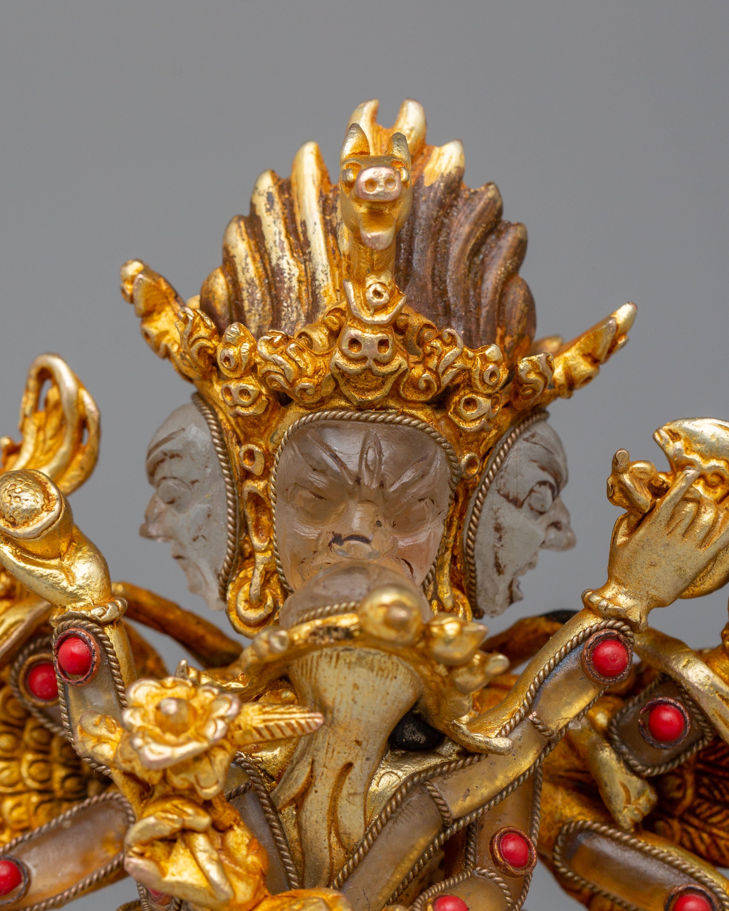 Sacred Hayagriva Protector Deity Statue | Guardian Deity of Wisdom