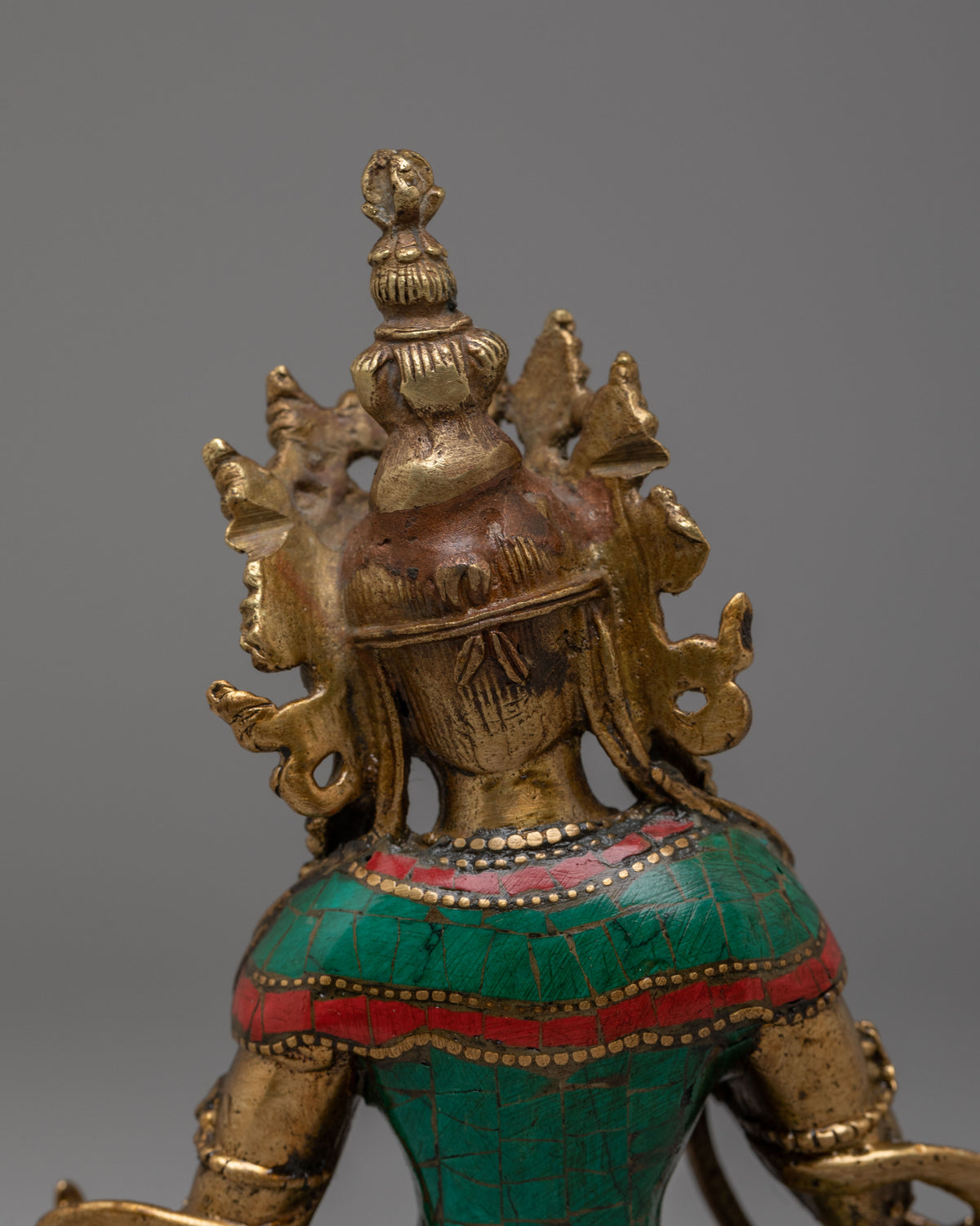 Sacred Vajrasattva Meditation Deity Statue | Traditional Buddhist Sculpture
