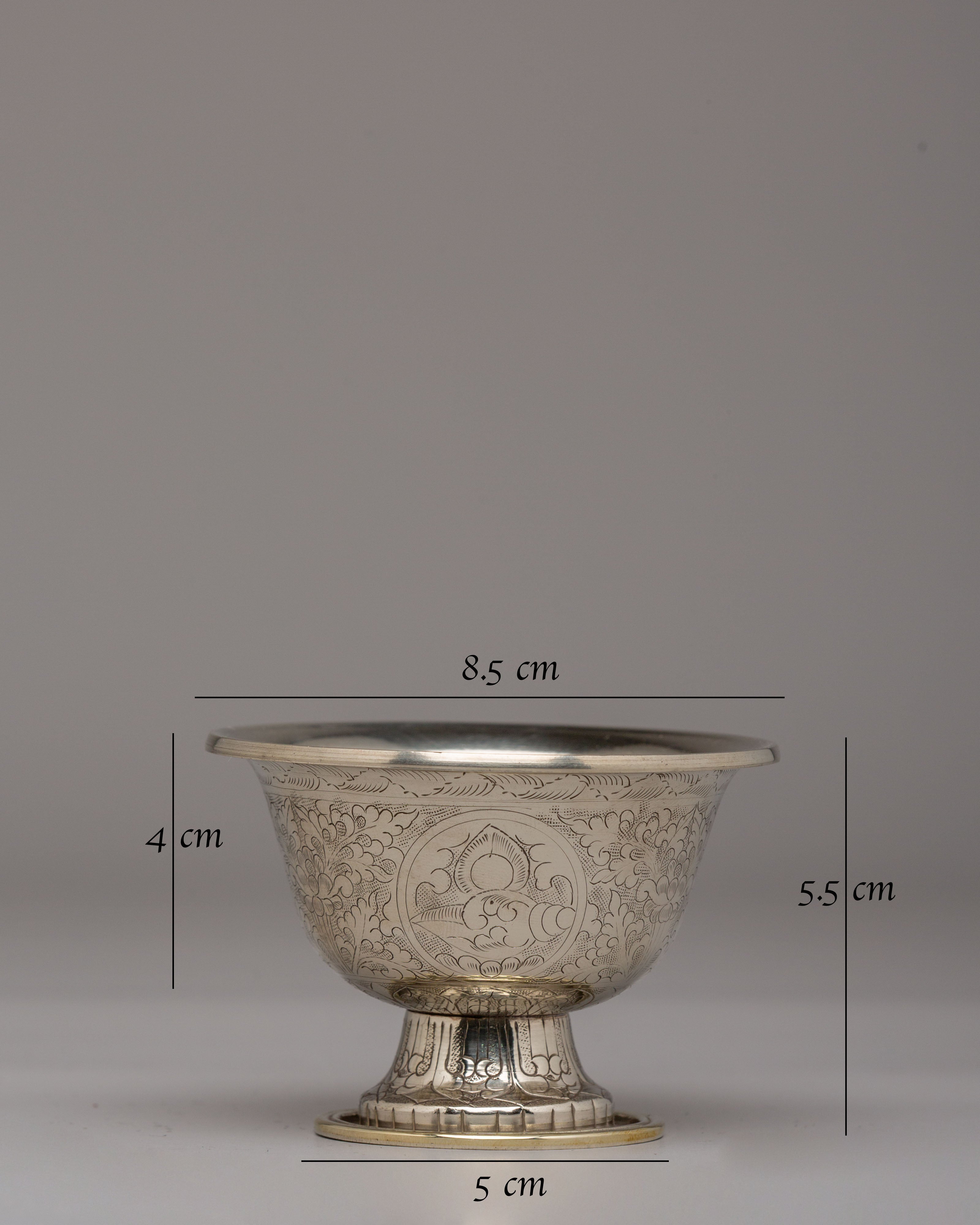 Himalayan Offering Bowls Set | Ritual Bowls for Spiritual Practices