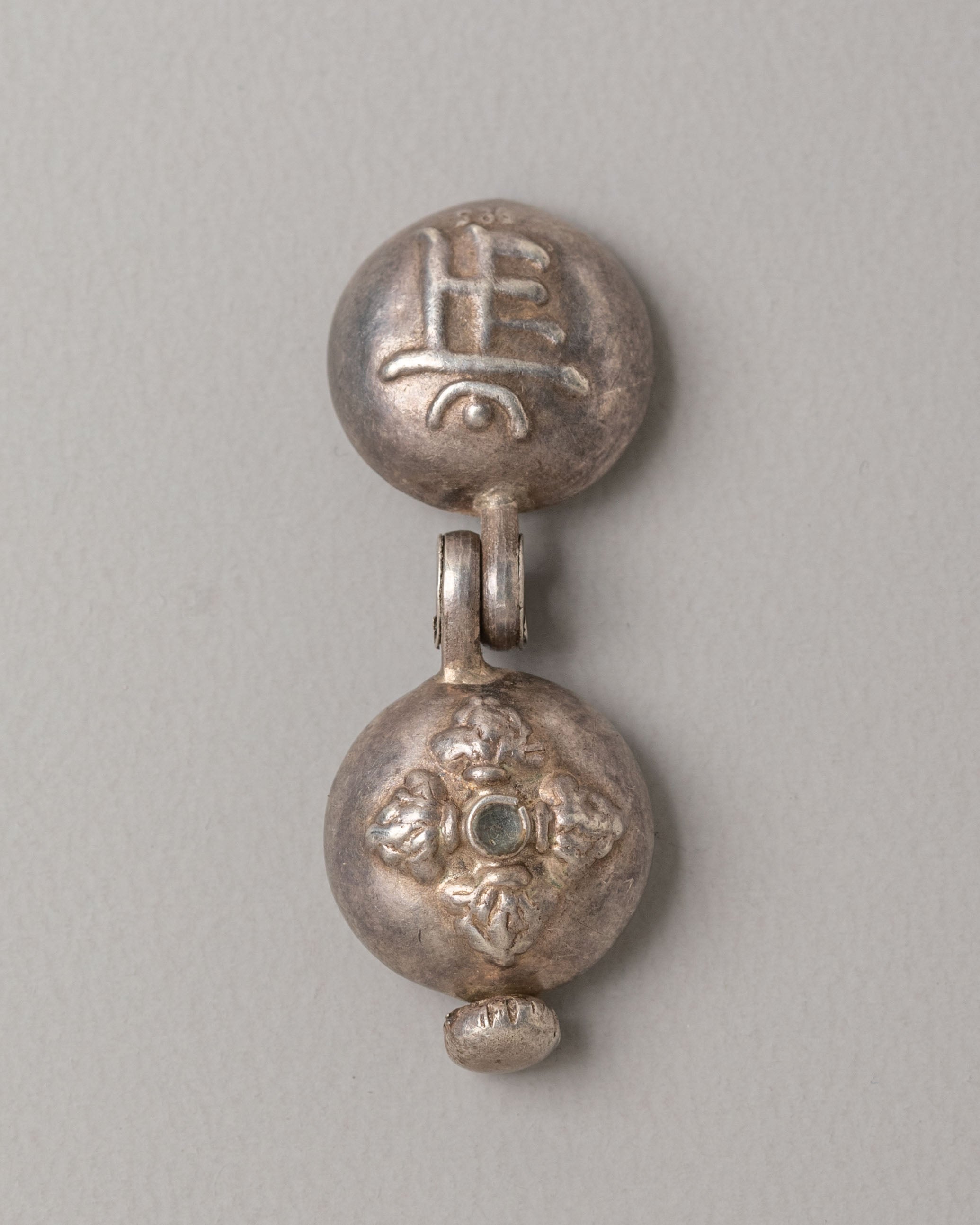 Decorative Ghau Box Pendant | Tibetan Handcrafted Jewelry