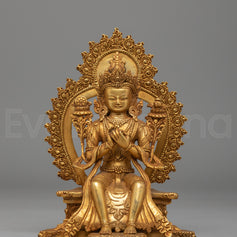 Buddhist Maitreya Buddha Sculpture 