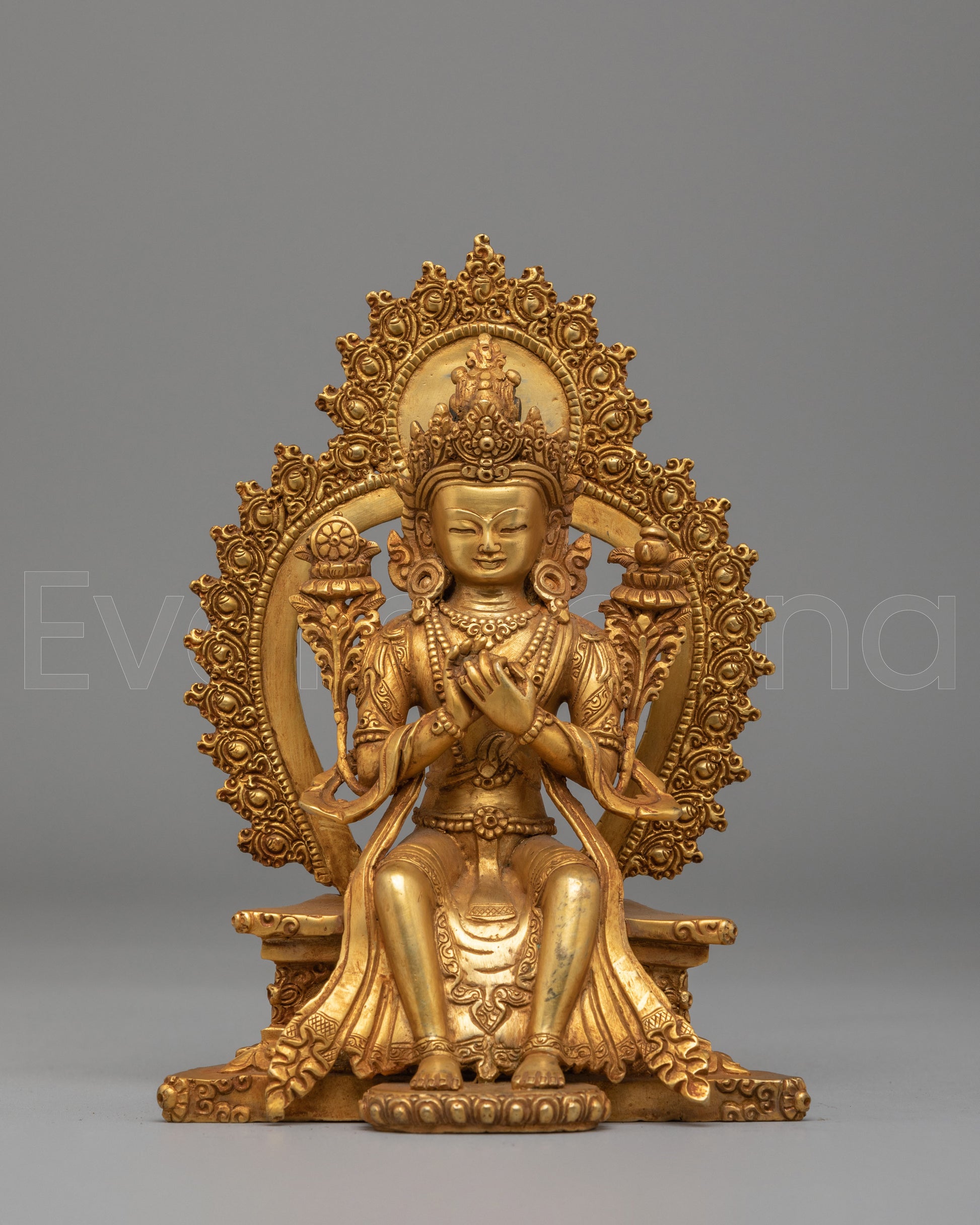 Buddhist Maitreya Buddha Sculpture 