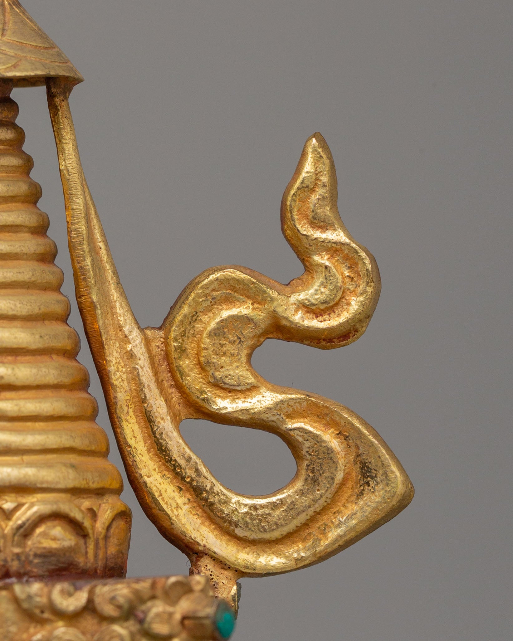 Handcrafted Sacred Altar Enlightenment Stupa | Symbol of Inner Peace