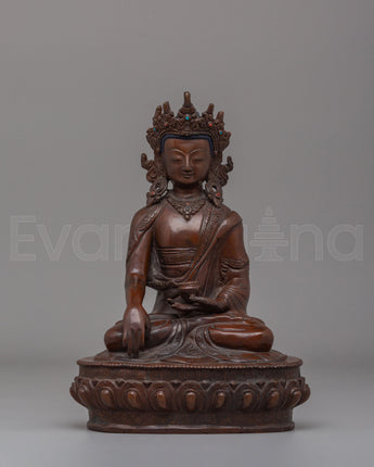 Crown Shakyamuni Buddha Statue