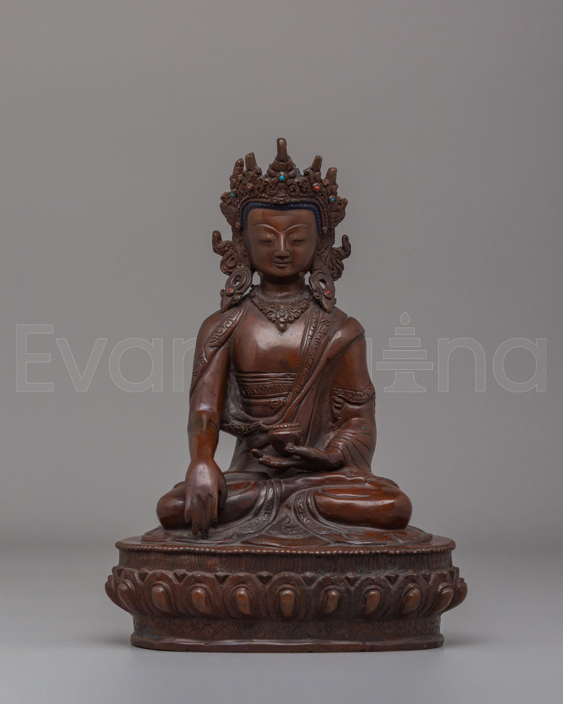 Crown Shakyamuni Buddha Statue