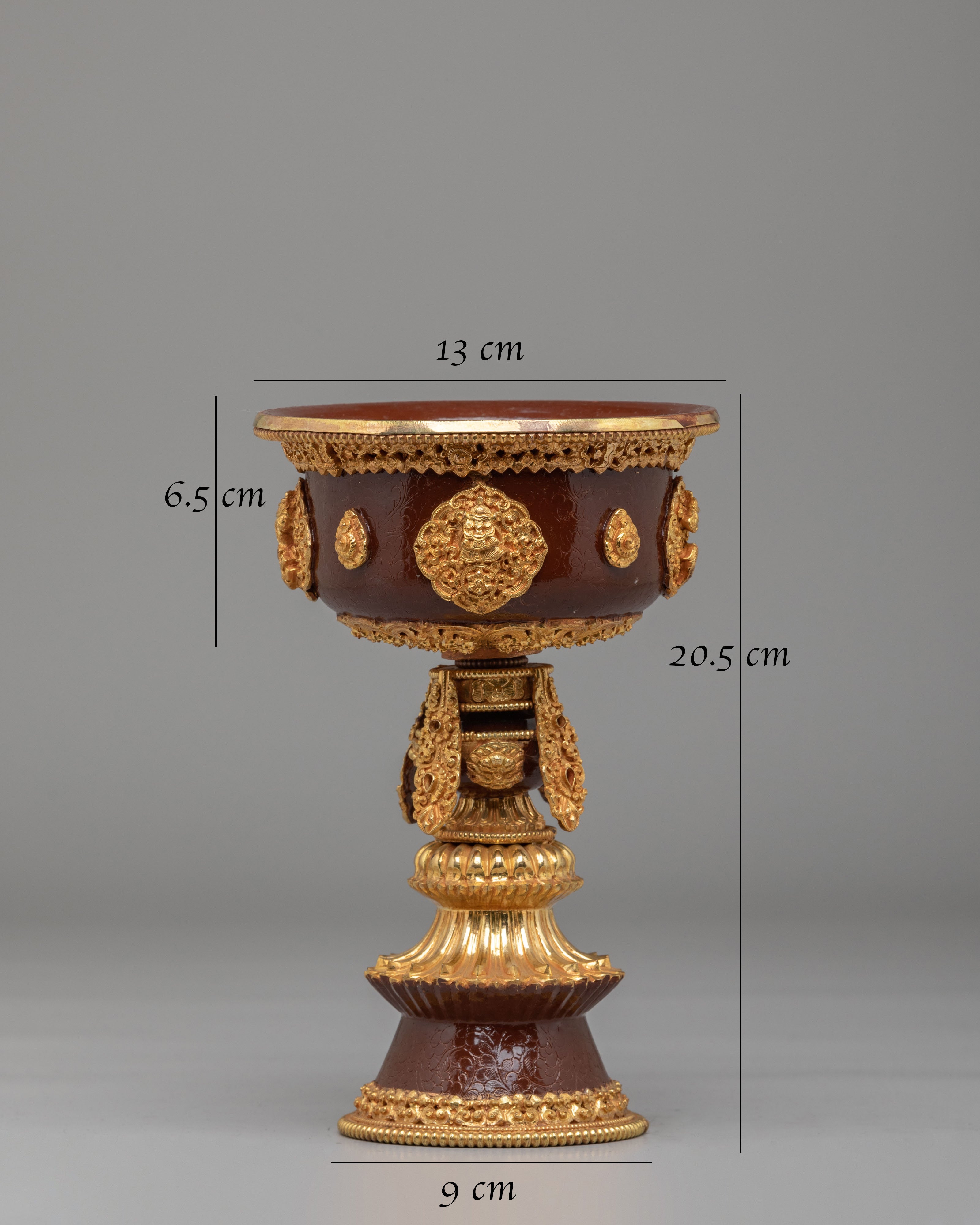 Butter Lamp Set For Light Offerings | Tibetan Butter Lamps for Meditation