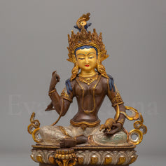 Red Manohara Vasudhara Statue 