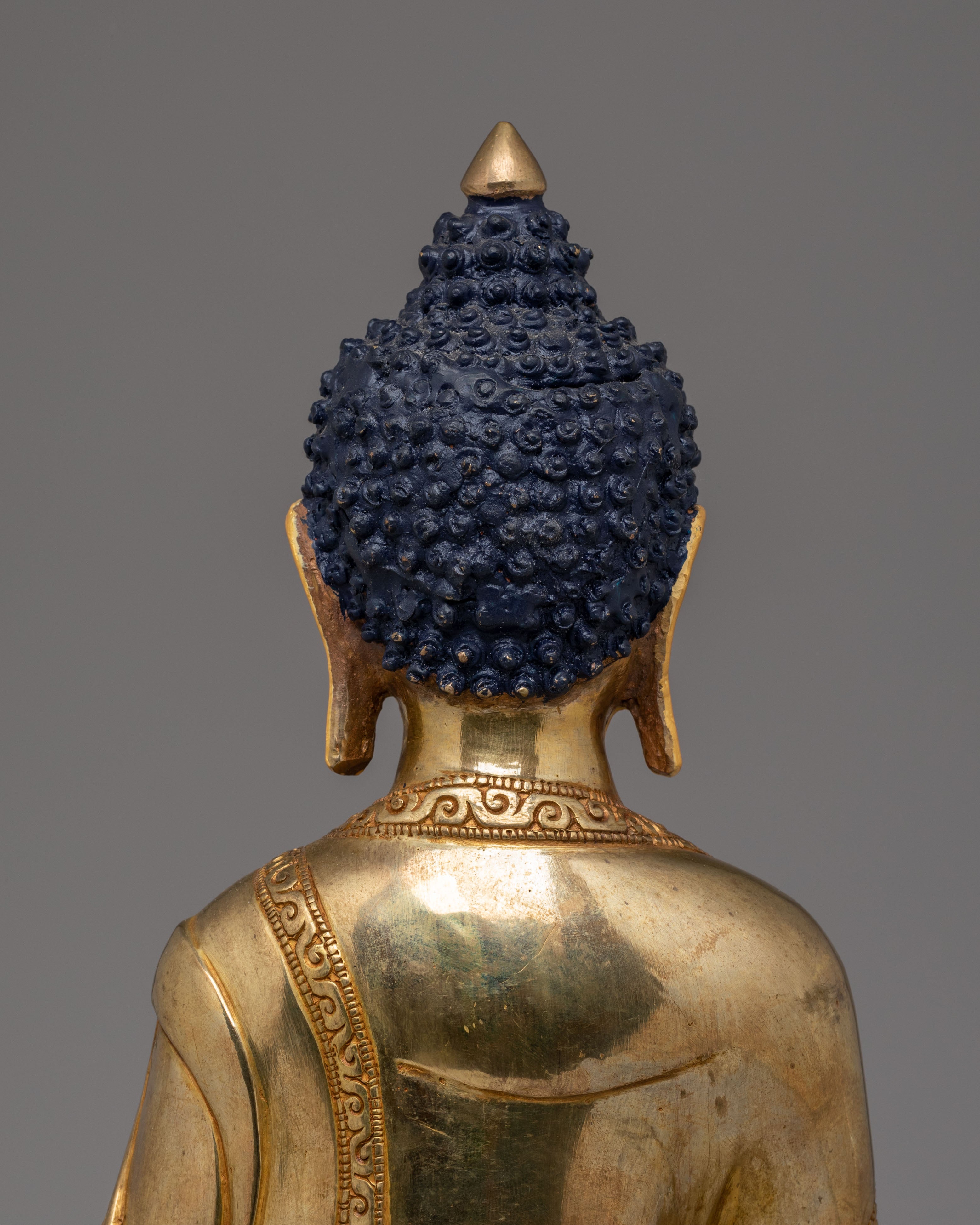 Shakyamuni Buddha Shrine Statue | Traditional Buddhist Artwork
