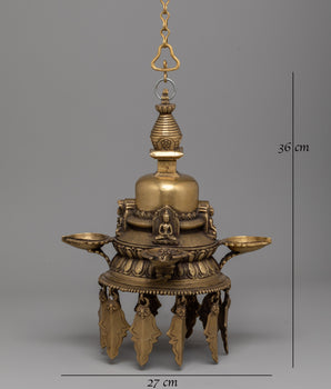 Hanging Stupa Dalucha for Ritual | Perfect for Offerings