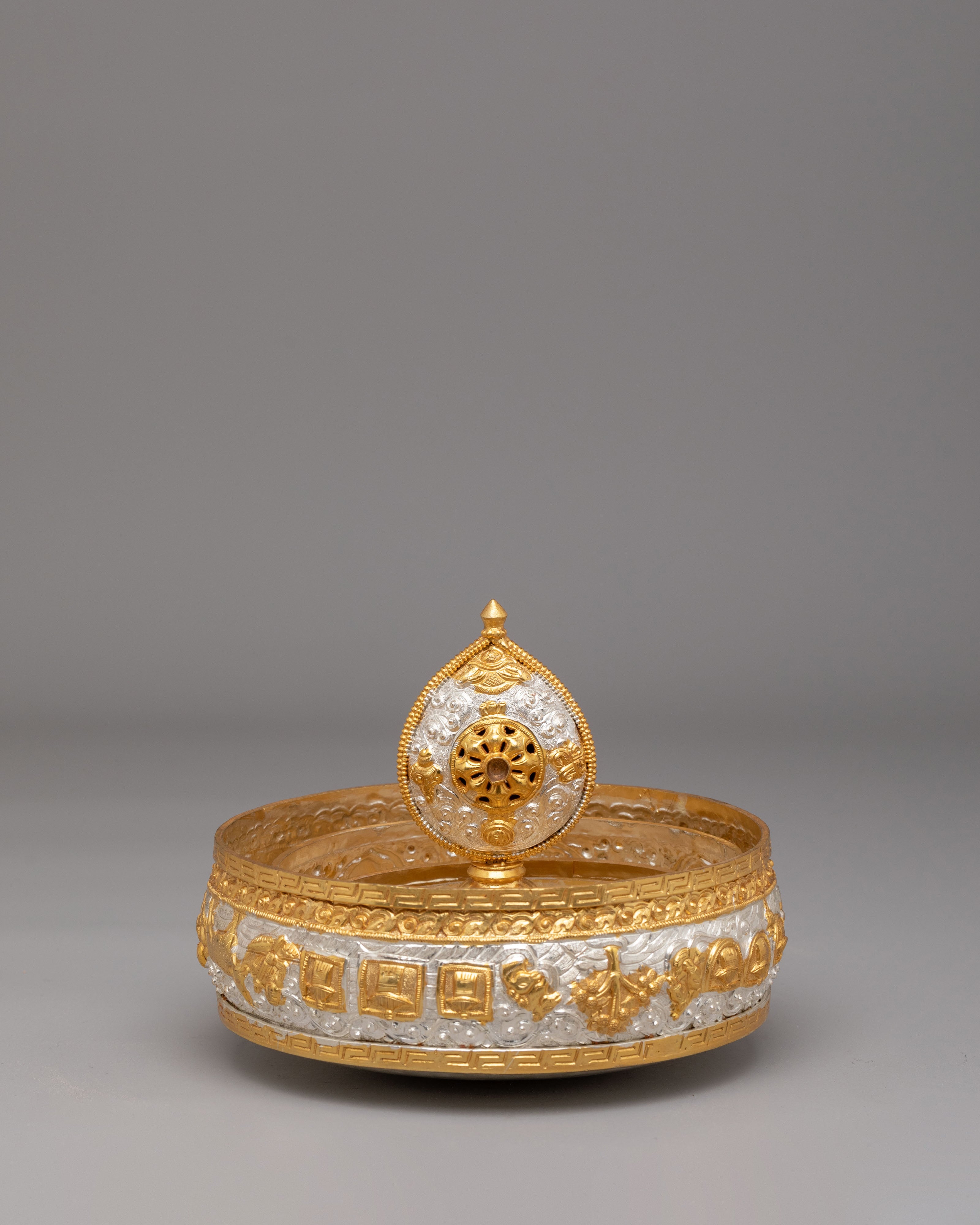 Handcrafted Mandala Offering for Rituals | Buddhist Altar Decor