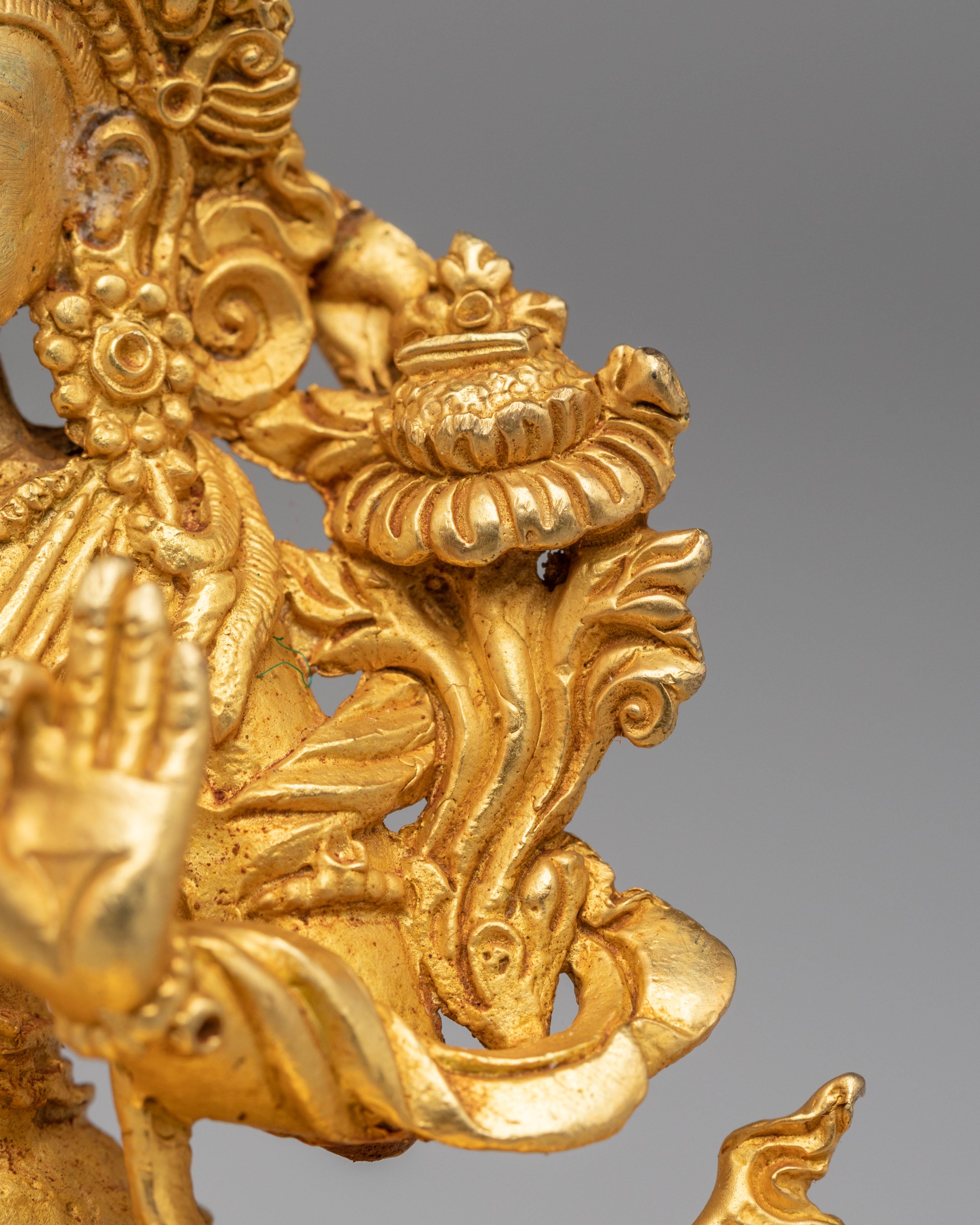 Himalayan Buddhist Wisdom Deity Statue | Manjushri Decor