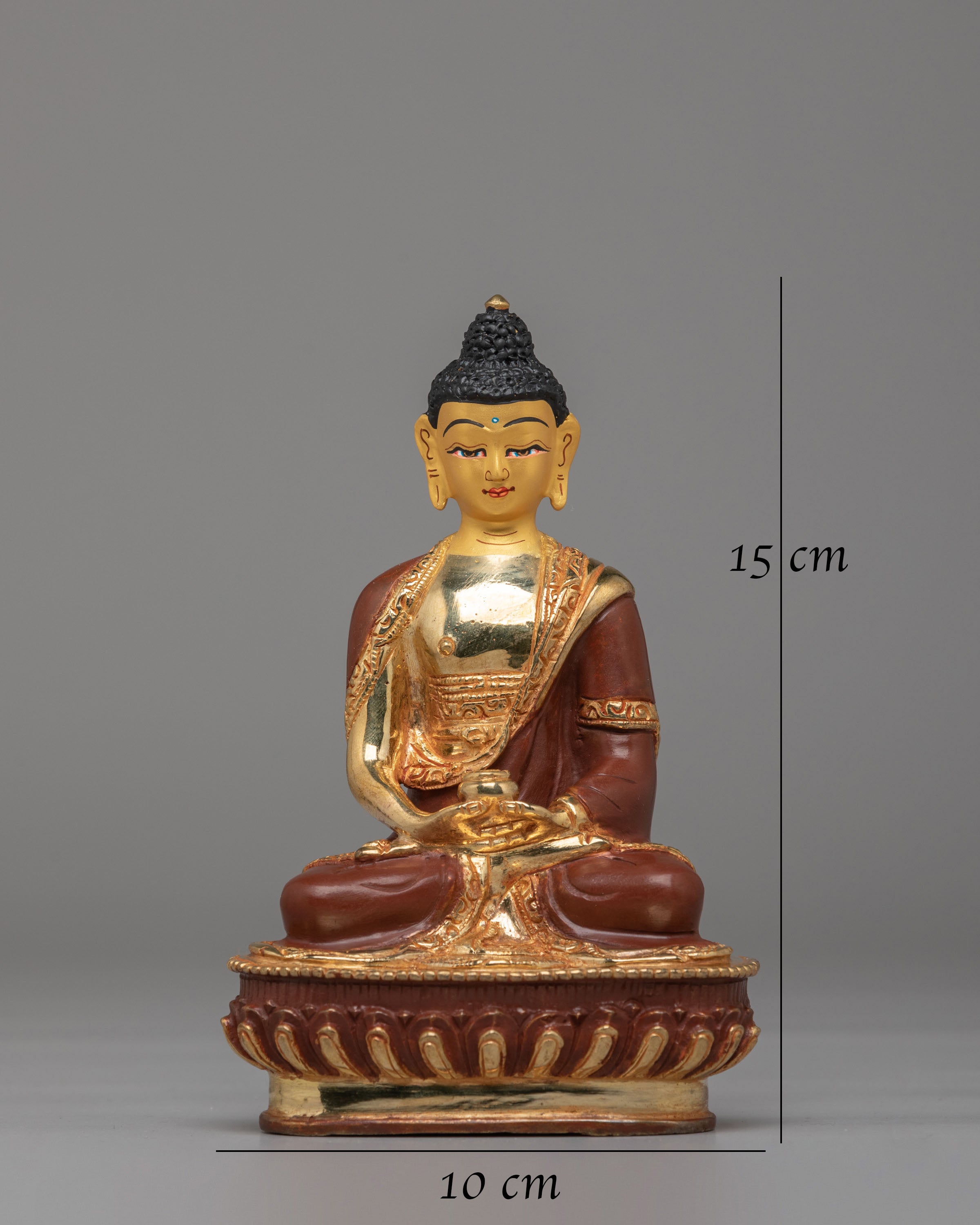 Infinite Light Amitabha Buddha Sculpture | Perfect for Meditation Spaces