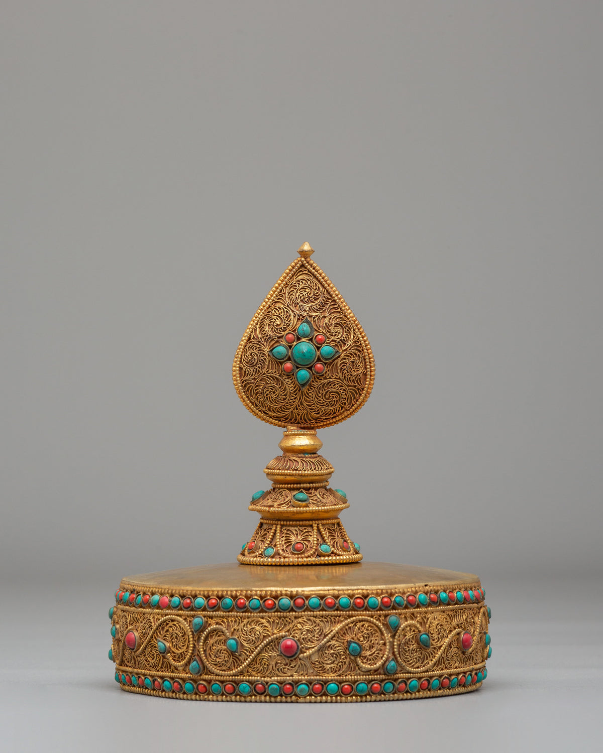 Vajrayana Altar Mandala Offering Set | Handcrafted Ritual Items