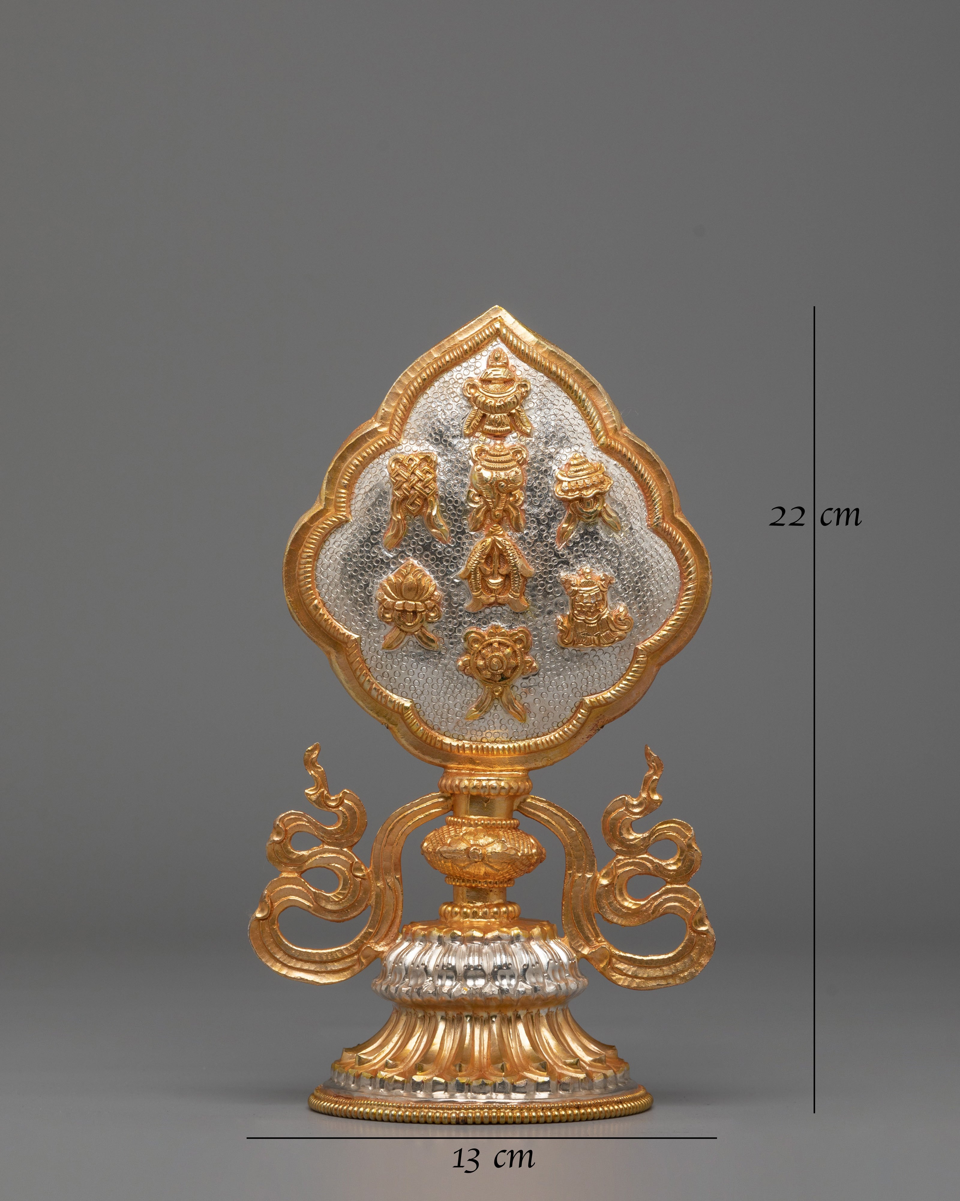 Handmade Tibetan Auspicious Symbol | Sacred Buddhist Decor