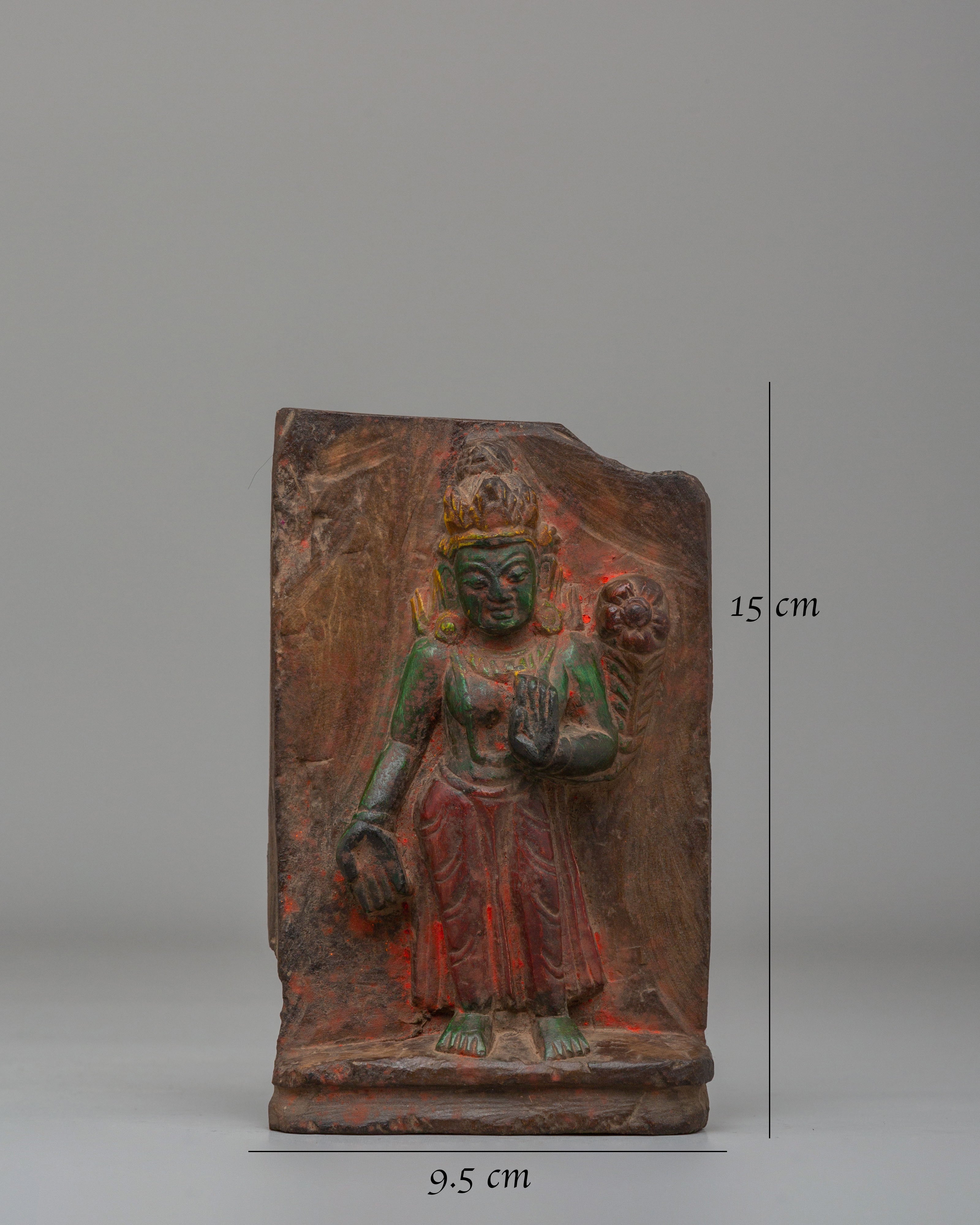 Standing Tara Deity Sculpture | Goddess of Compassion