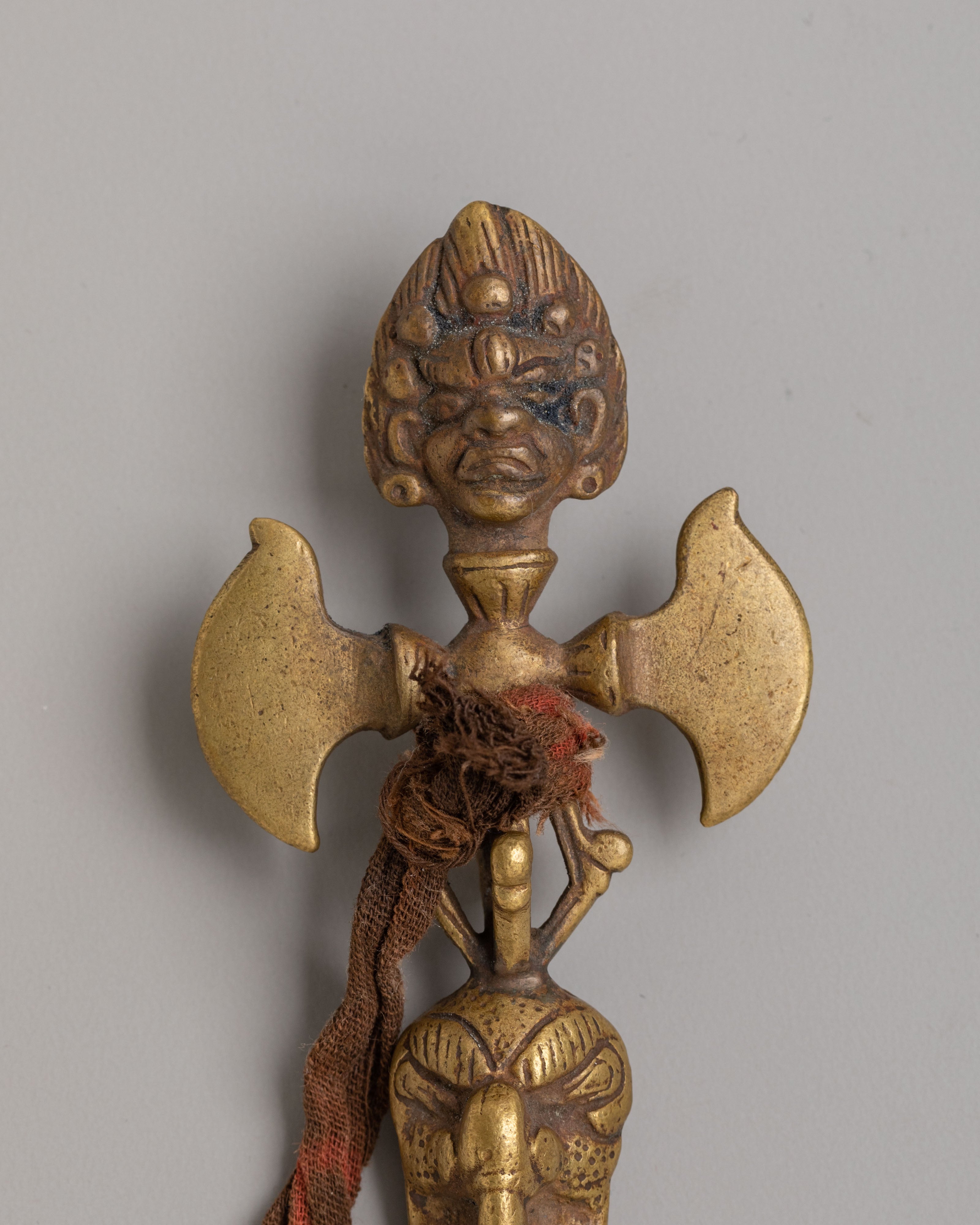 Handmade Three Sided Phurba | Ritual Dagger for Tantric Practices