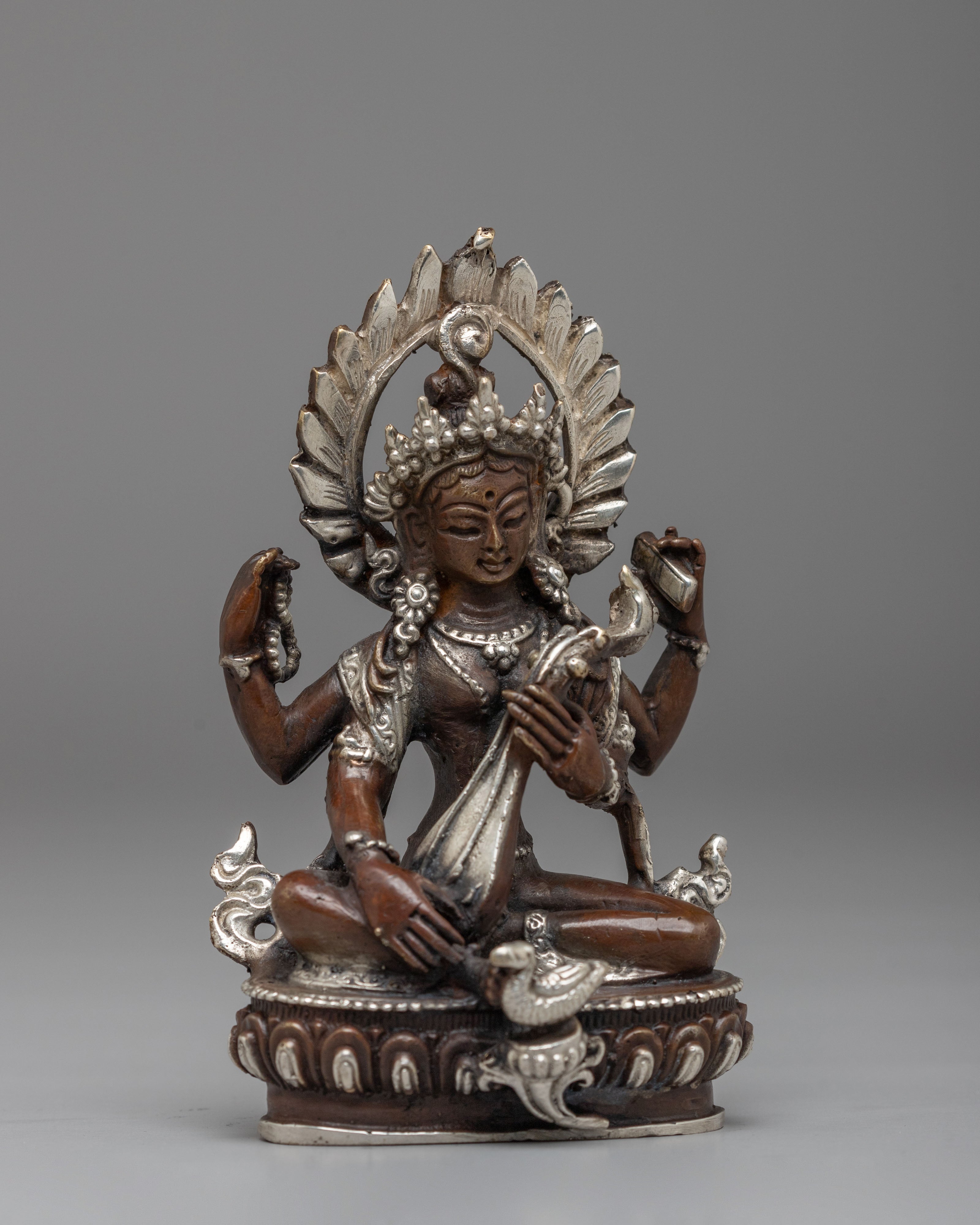 Handmade Saraswati Statue | Goddess of Knowledge