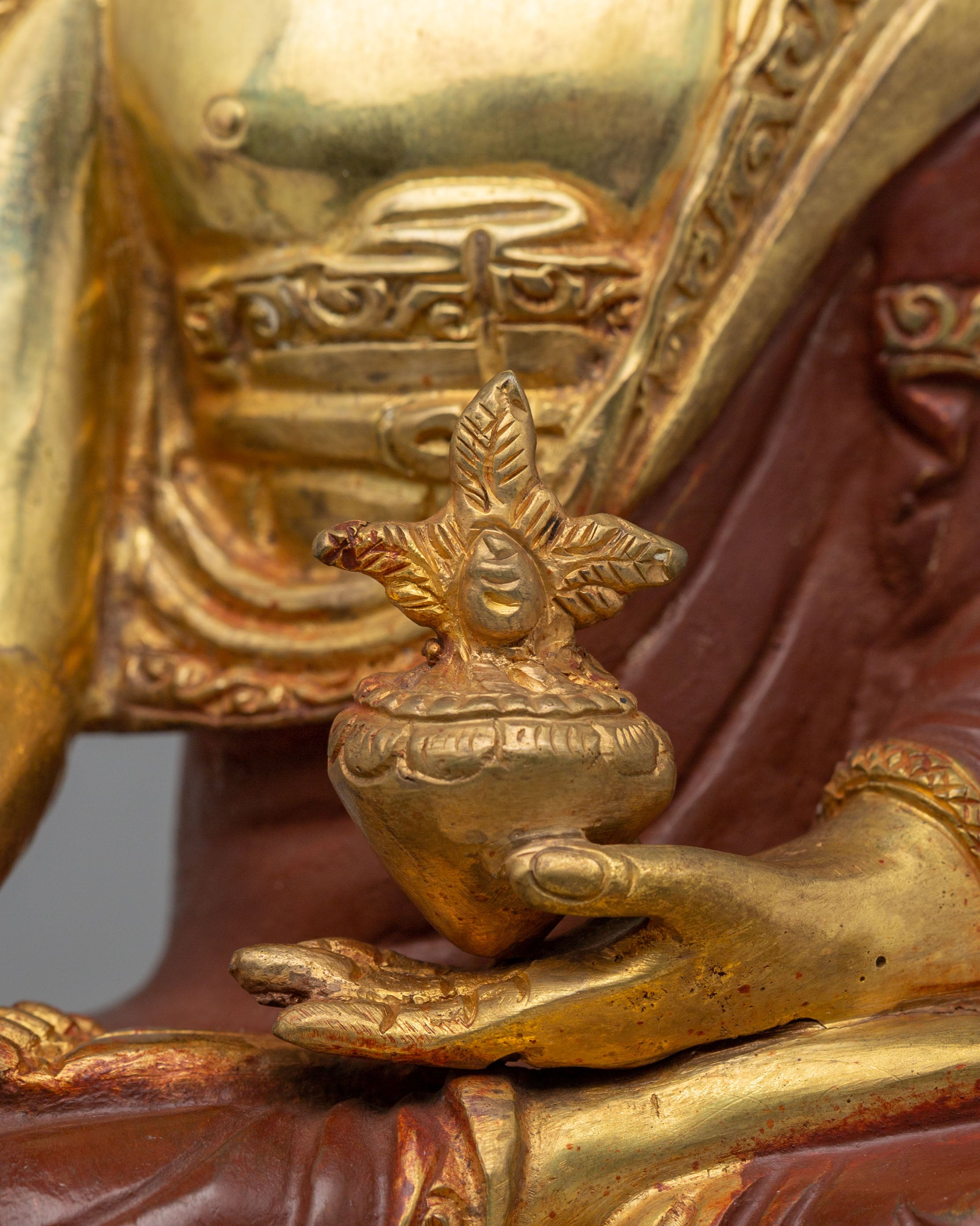 Medicine Buddha Healing Deity Statue | Tibetan Artwork