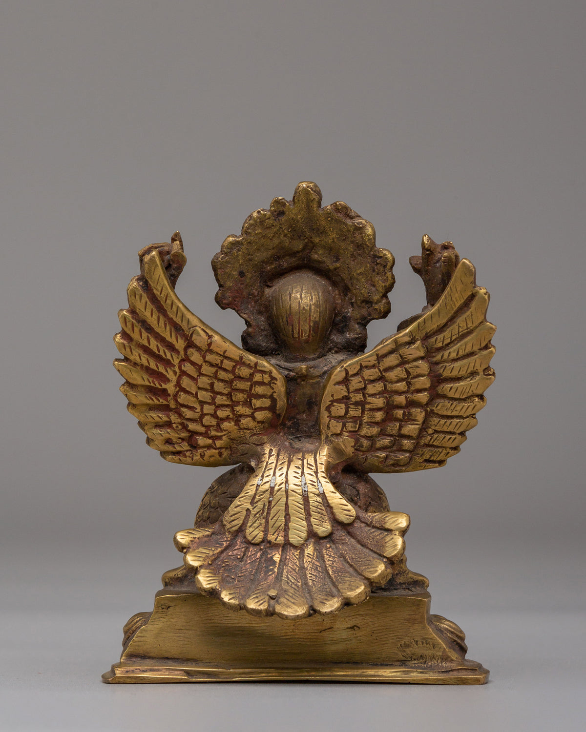 Himalayan Garuda Statue for Shrine | Handcrafted Spiritual Decor