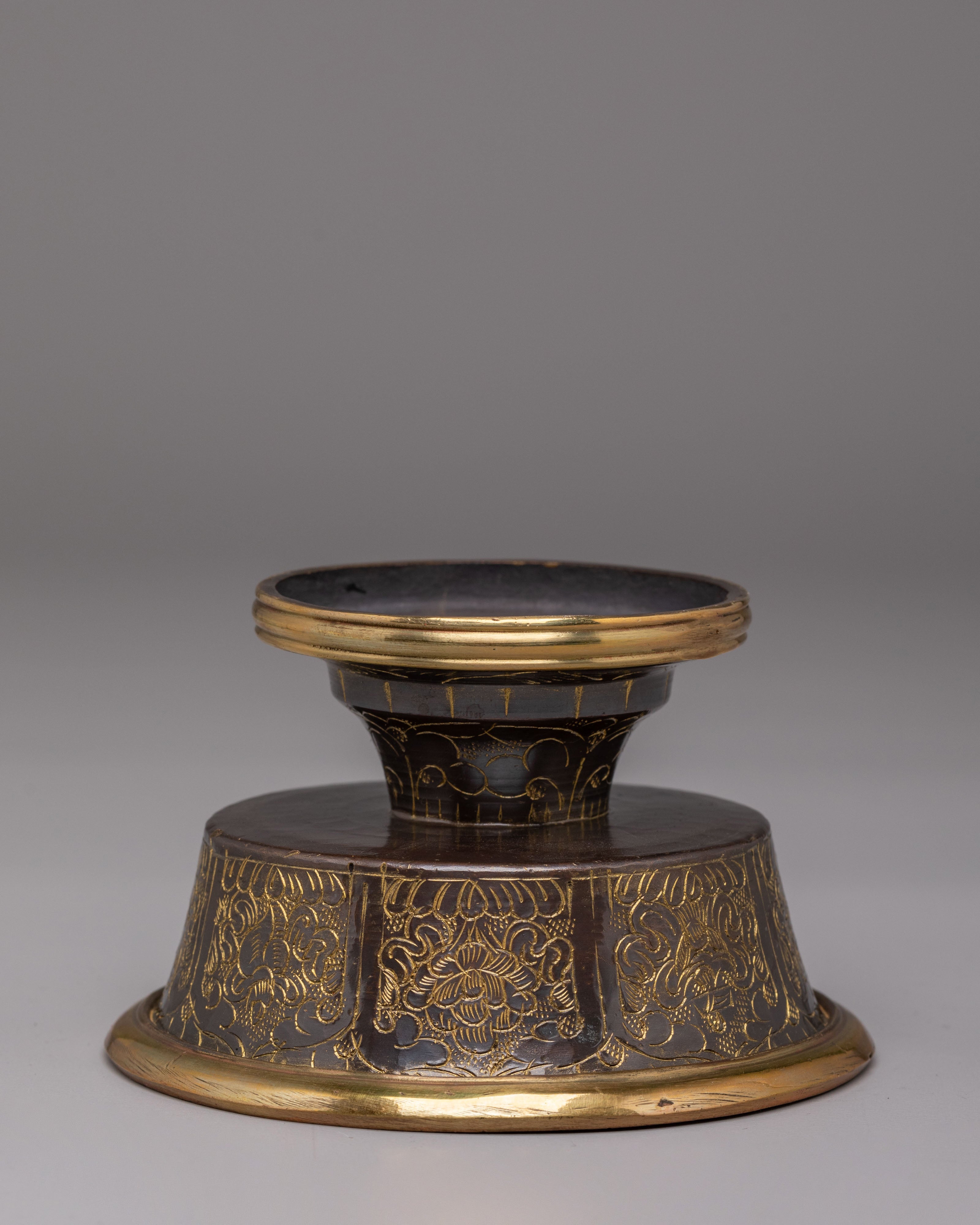 Ritual Offering Bowls Set | Handcrafted Tibetan Ritual Bowls