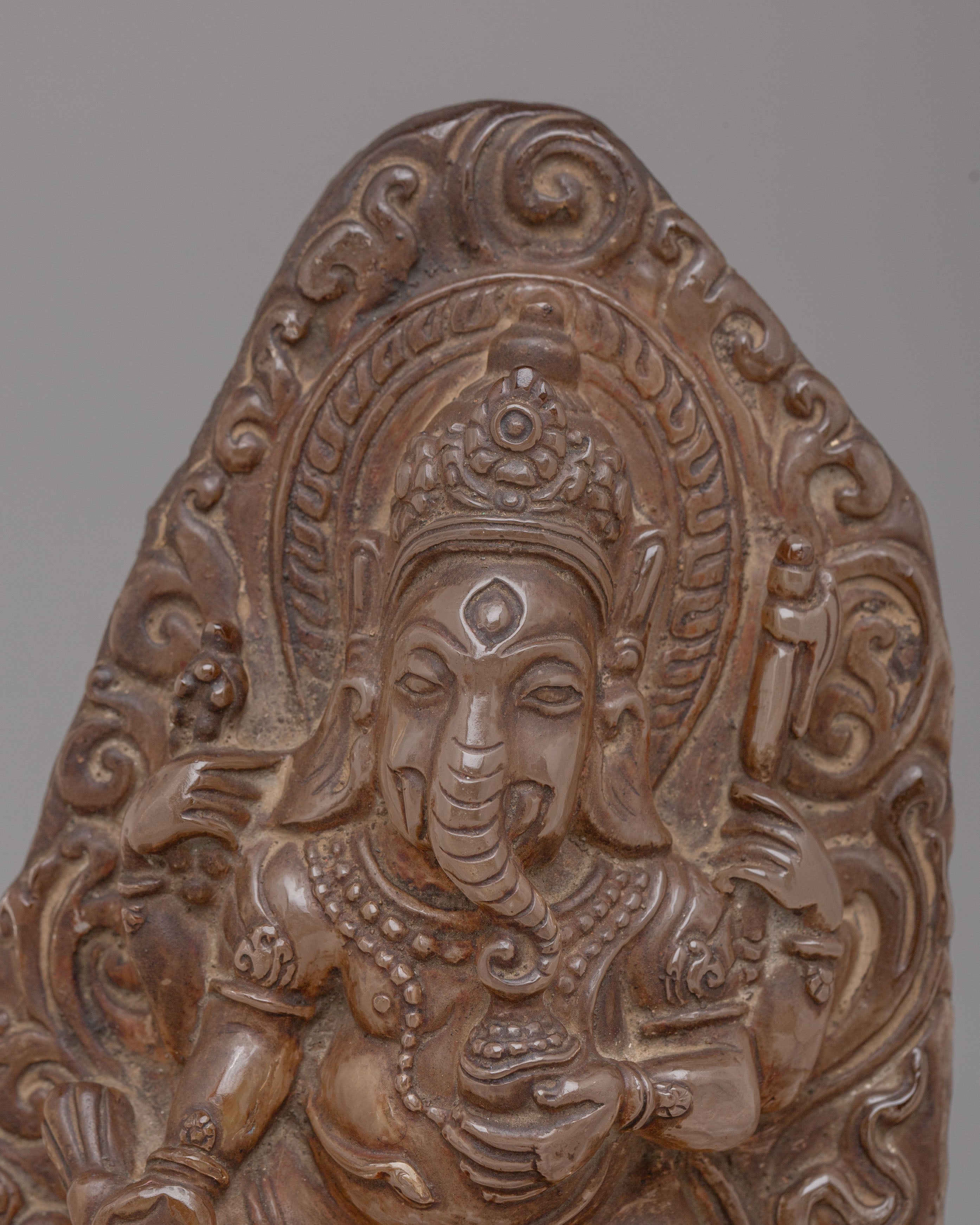 Handcrafted Ganesha Deity Statue | Traditional Artwork