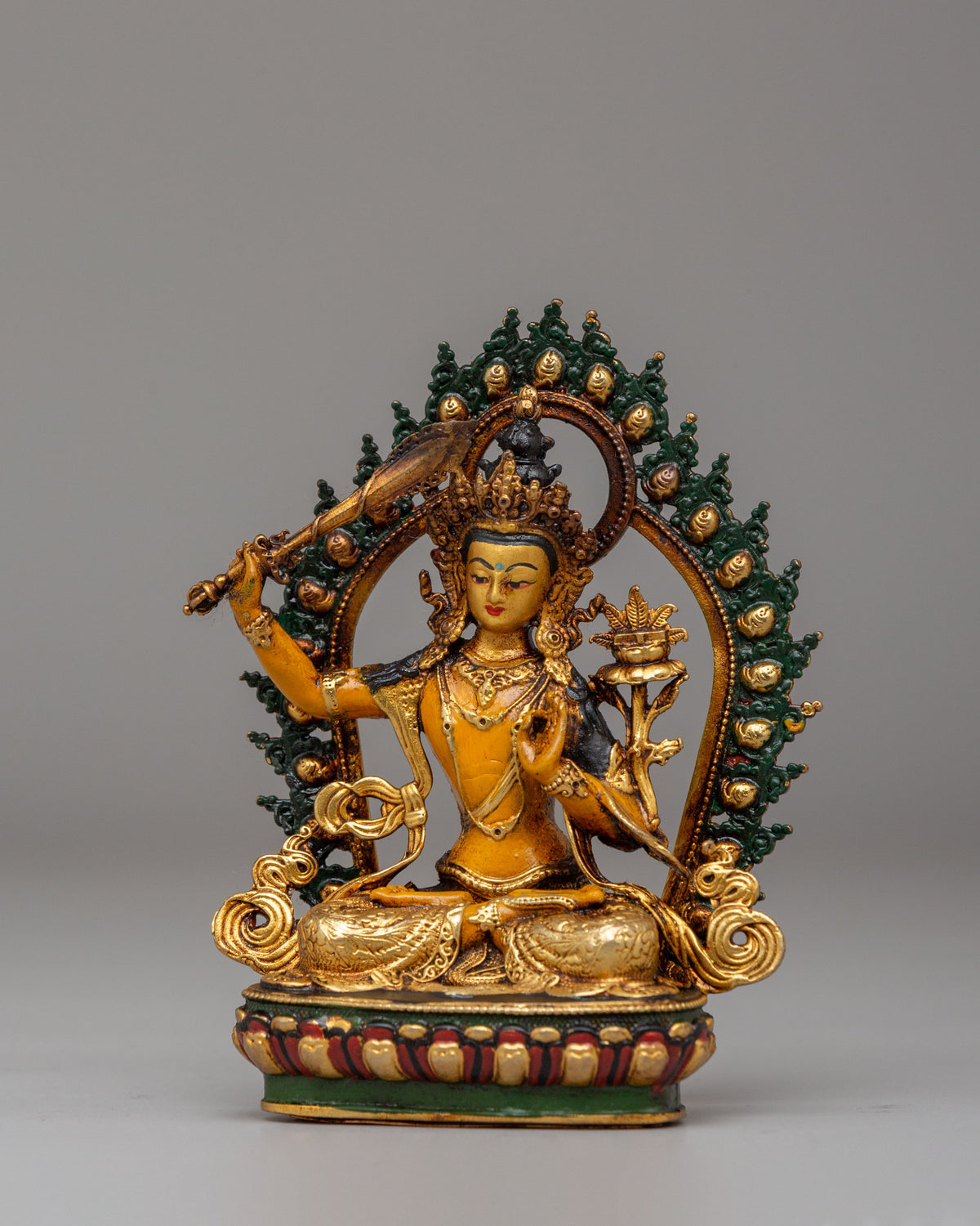 Spiritual Handmade Manjushri Statue | Symbol of Wisdom