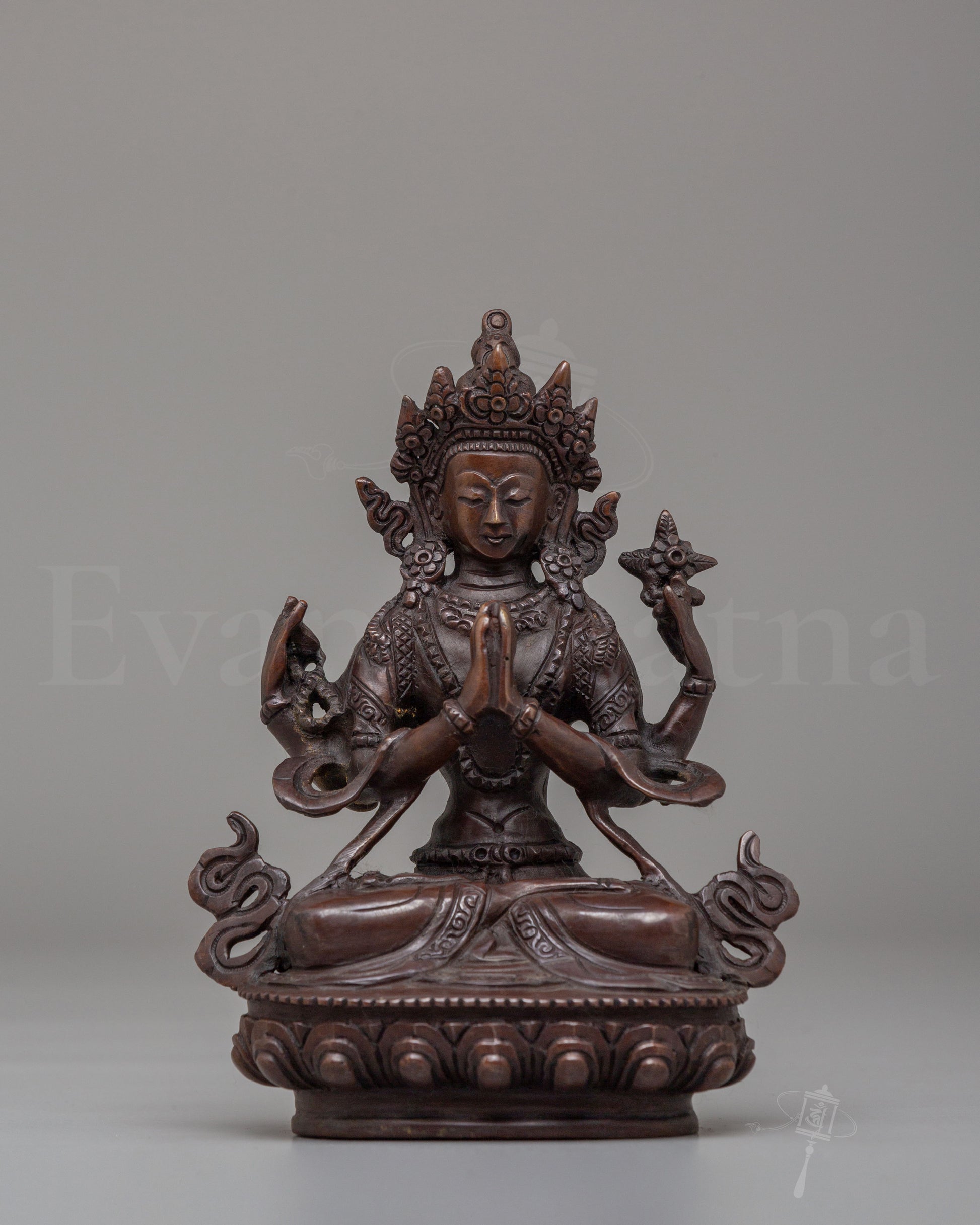 Handmade Chenrezig Altar Statue