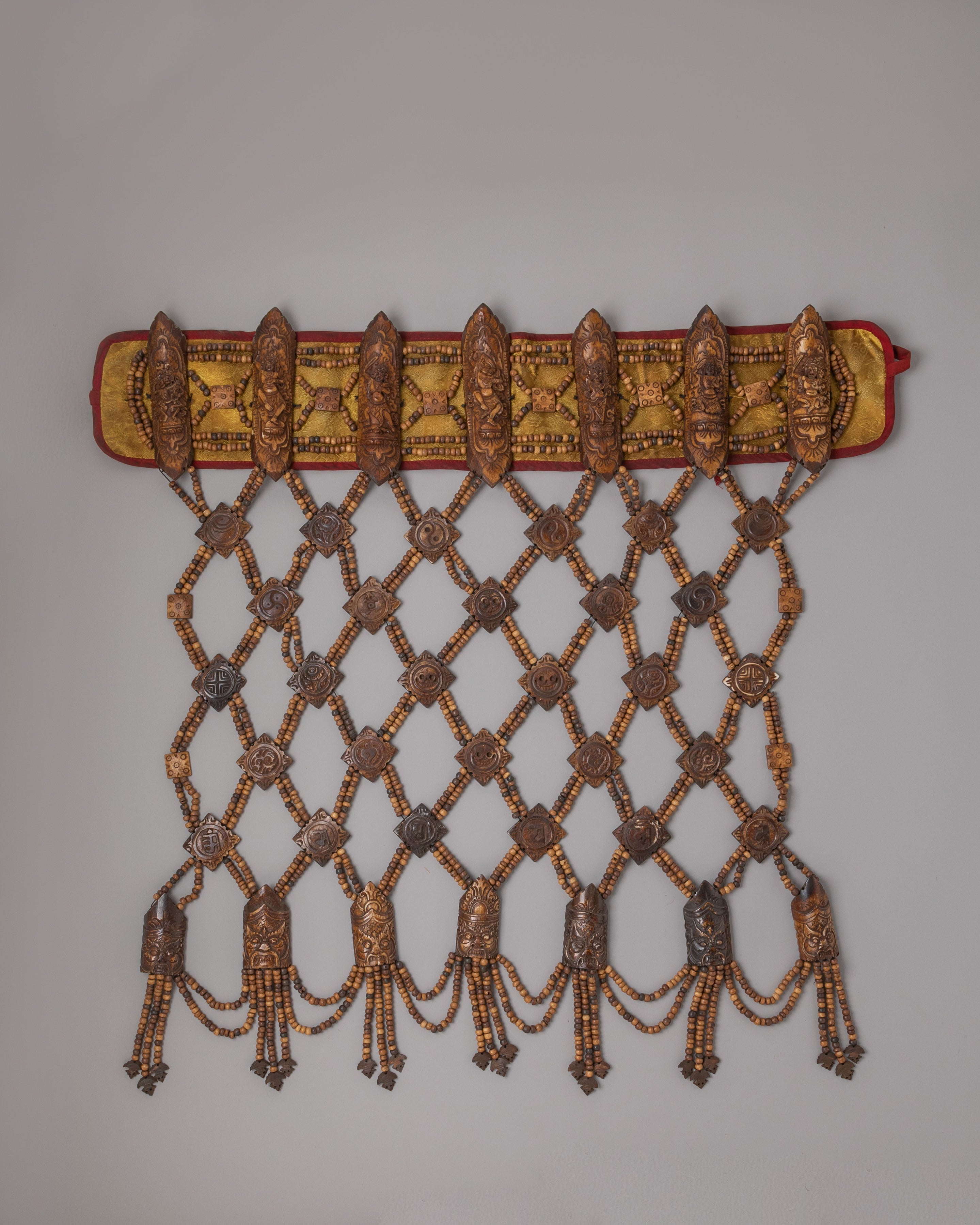 Handcrafted Guru Fabric Set | Tibetan Bone Ritual Set
