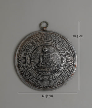 Enlightenment Shakyamuni Buddha Wall Hanging | Buddhist Wall Art