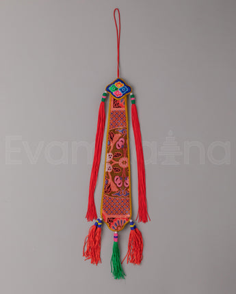 Tibetan Damaru Tail for Ritual Practice