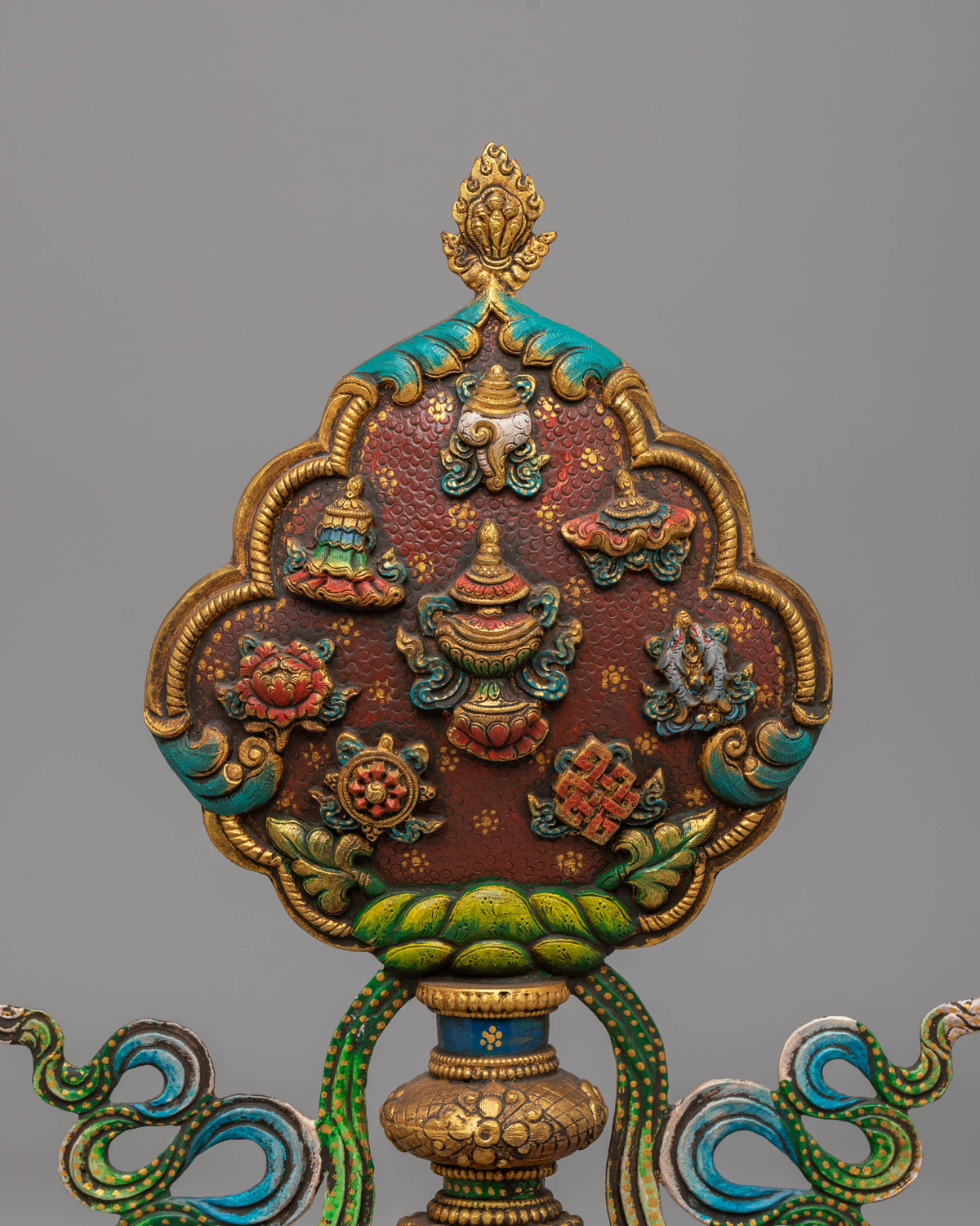 Handmade Buddhist Auspicious Symbols | Sacred Tibetan Artwork