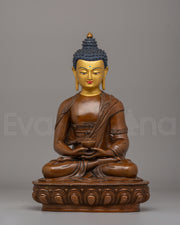 Tibetan Amitabha Sculpture for Wisdom