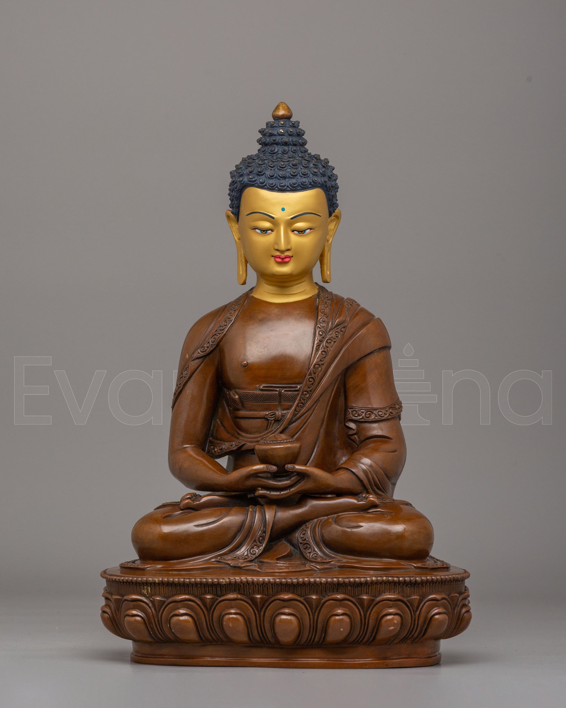 Tibetan Amitabha Sculpture for Wisdom