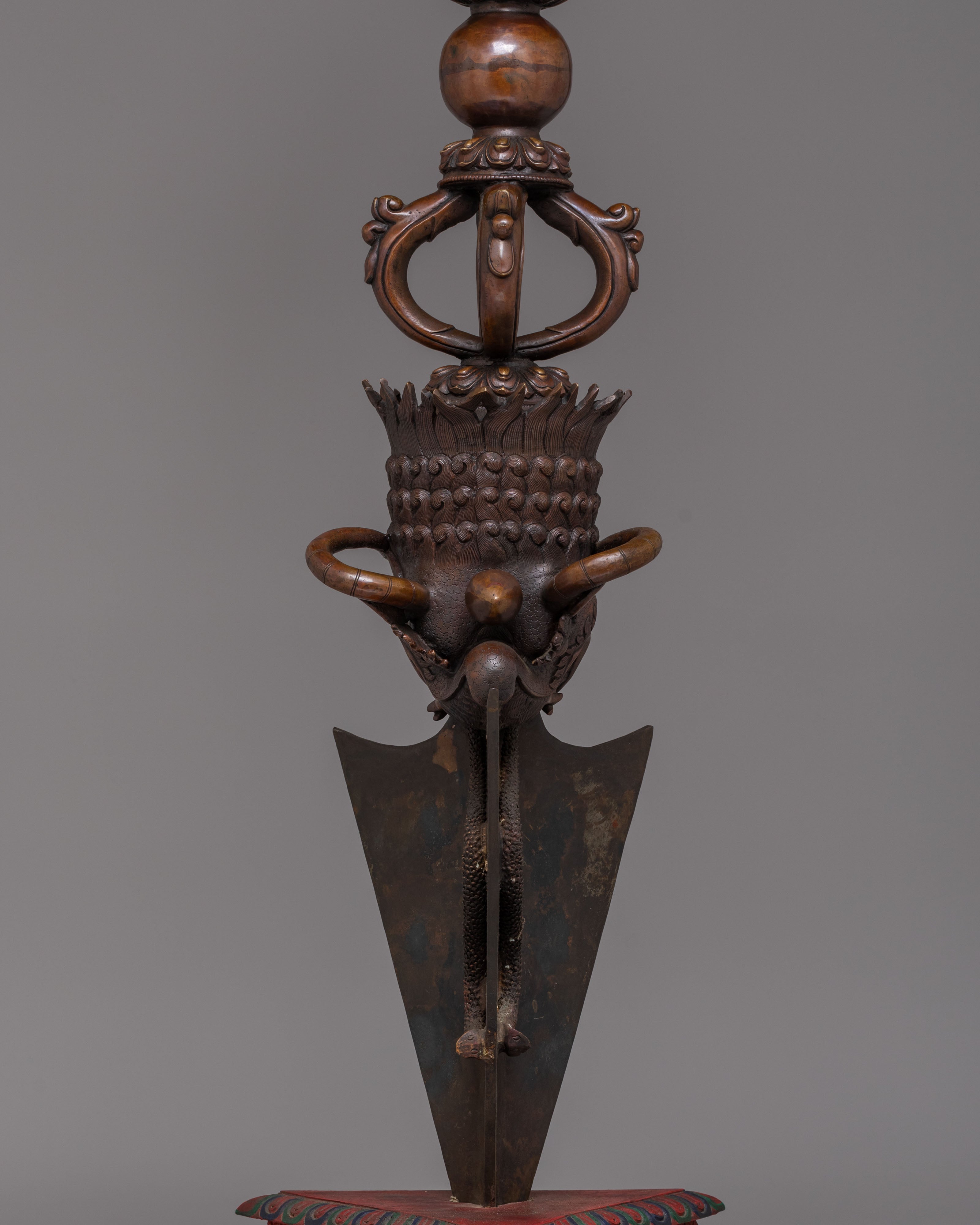 Sacred Ritual Phurba Dagger | Tantric Buddhist Deity
