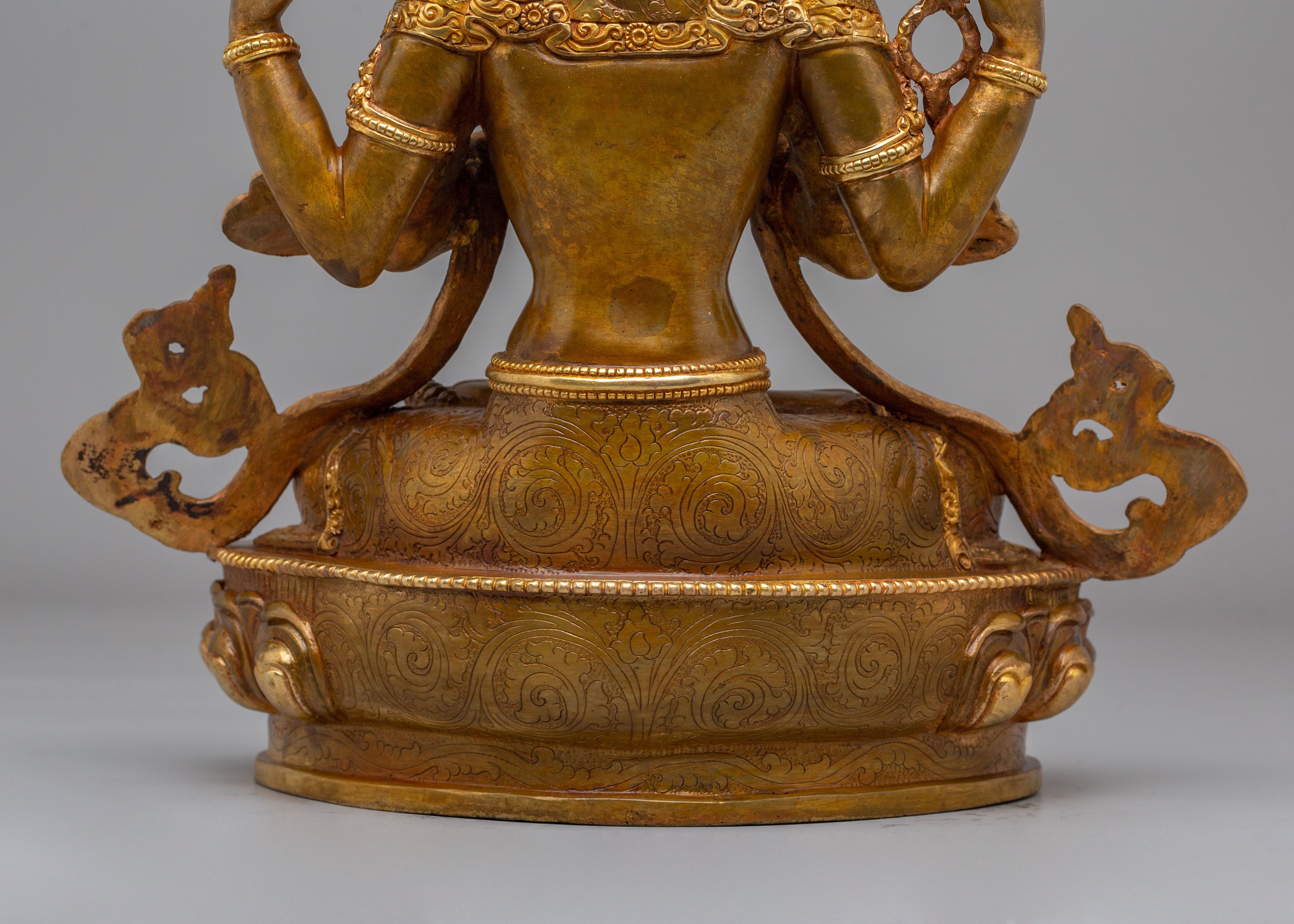 Avalokiteshvara Chenrezig Altar Statue | Bodhisattva of Infinite Compassion