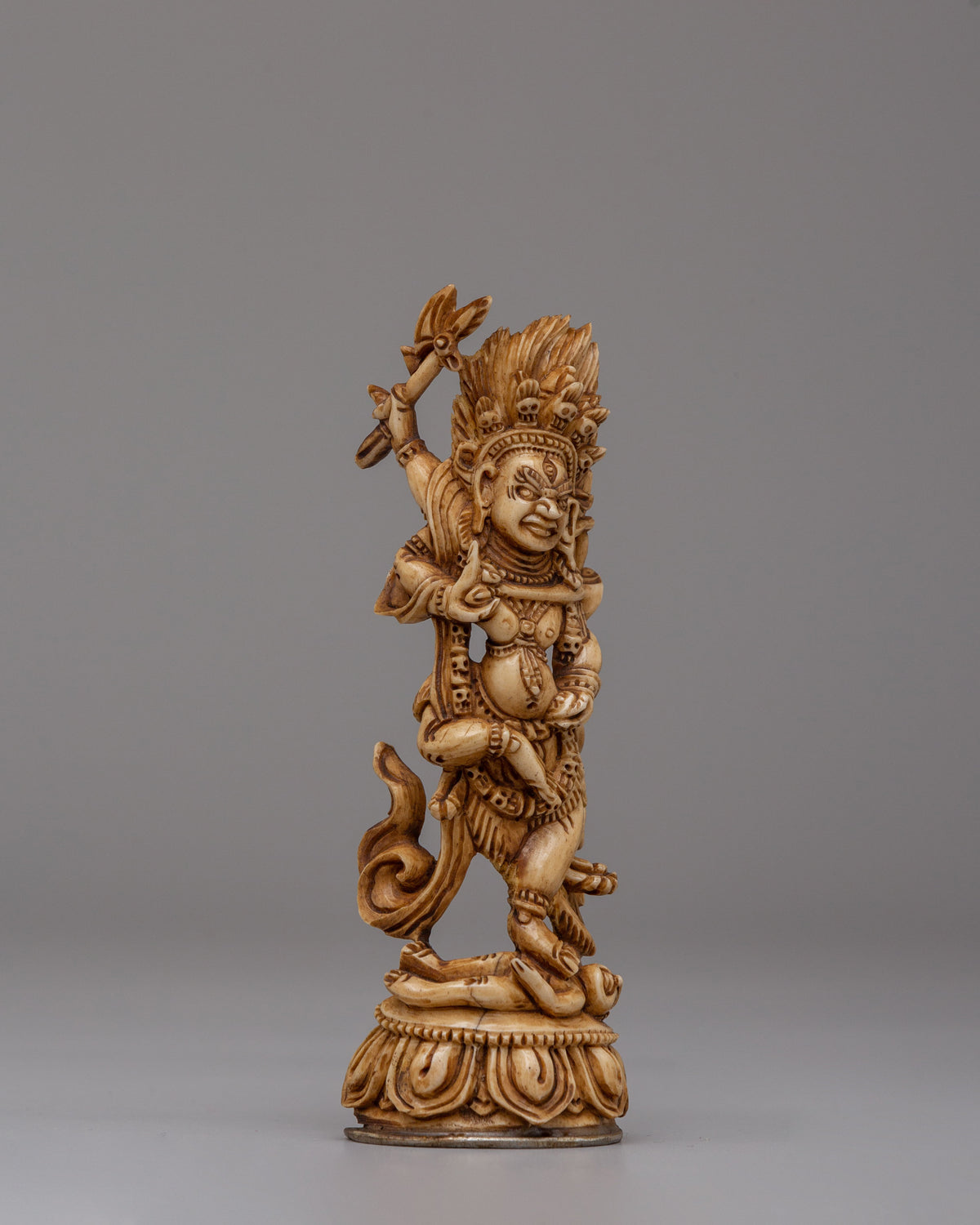 Himalayan Bone Sculpture | Handcrafted Artwork