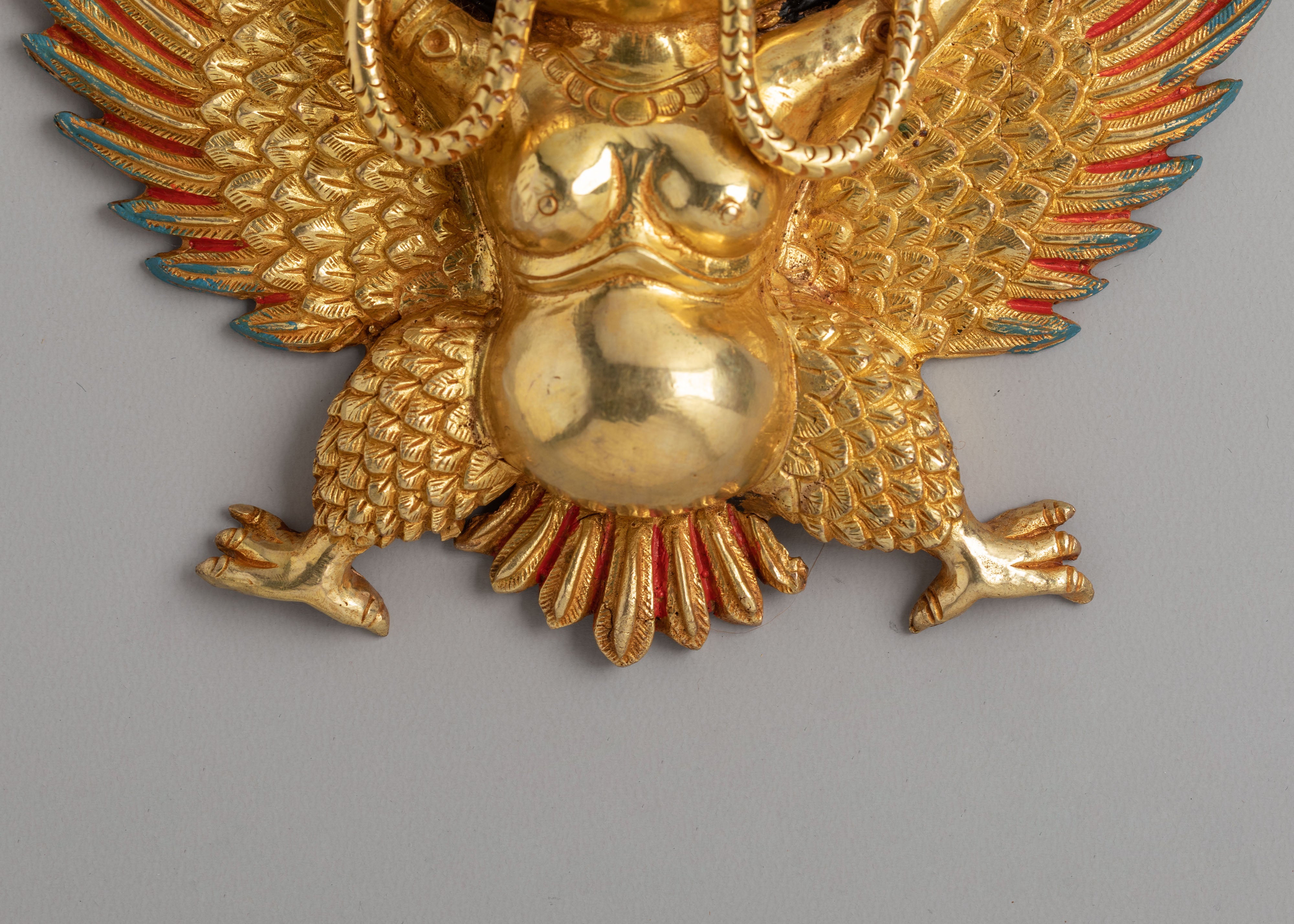 Traditional Garuda Protector Wall Hanging | Spiritual Home Decor