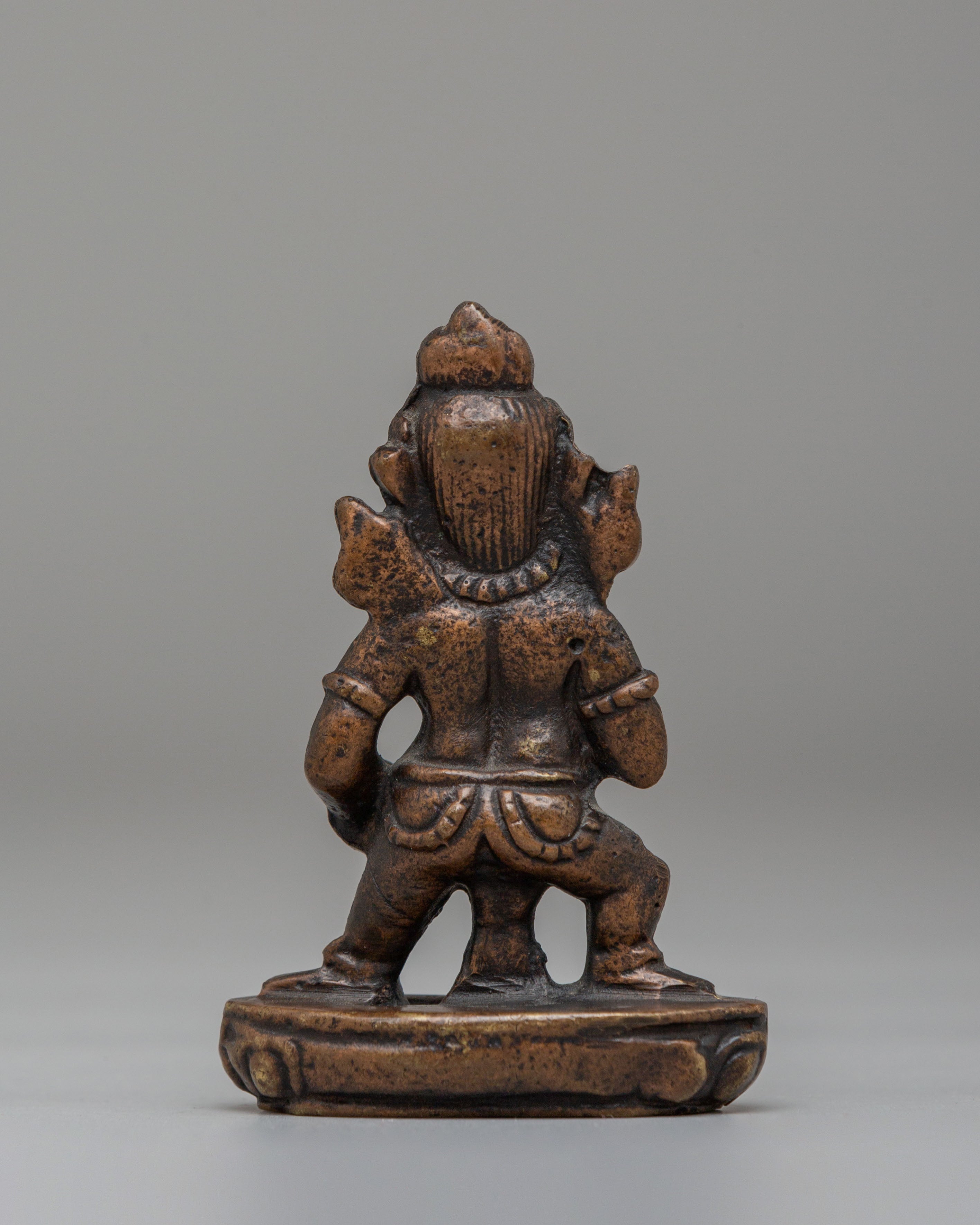 Black Dzambhala Deity Statue | The Fierce Protector of Wealth