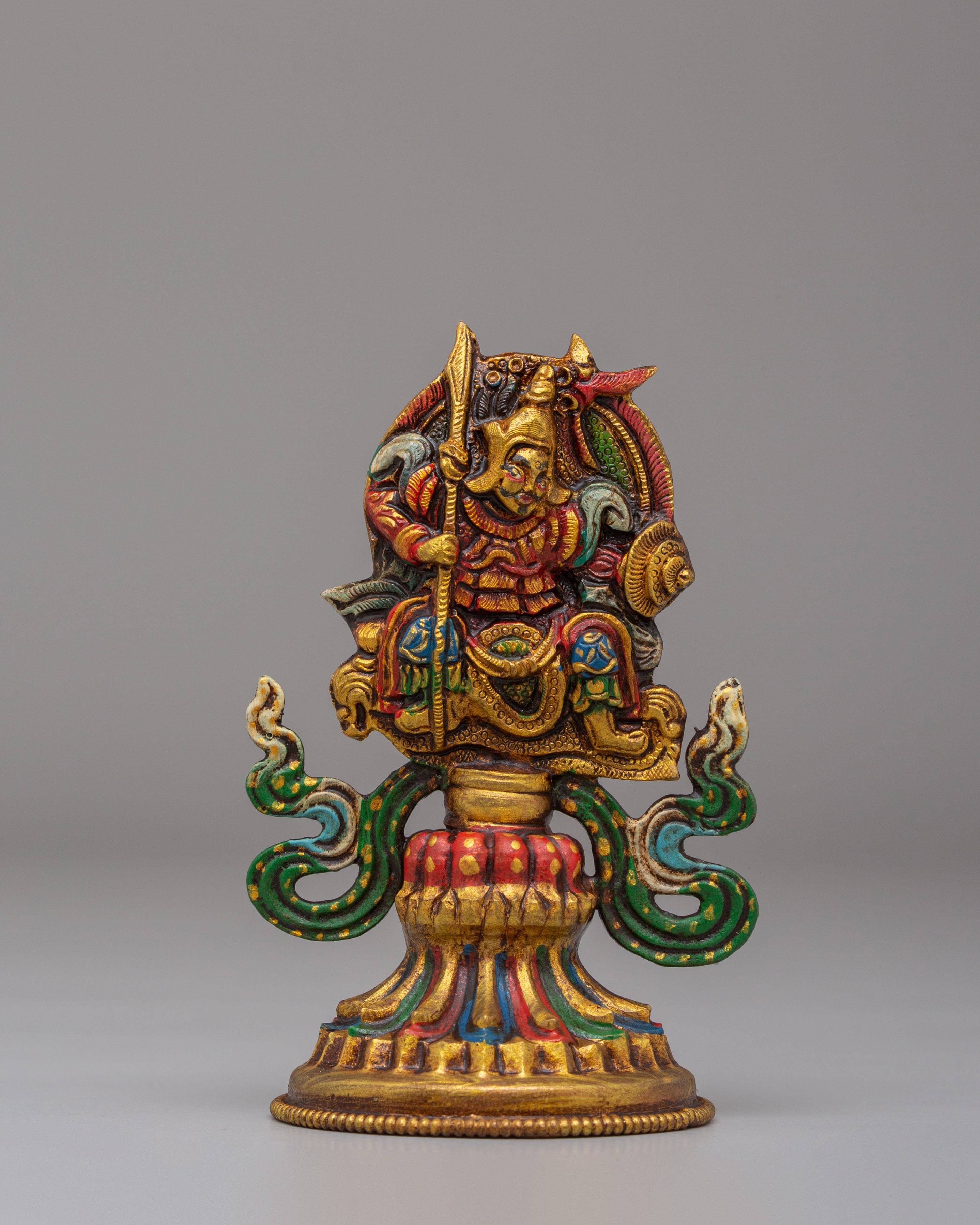 Tibetan King Chakravartin Possessions | Handcrafted Spiritual Decor