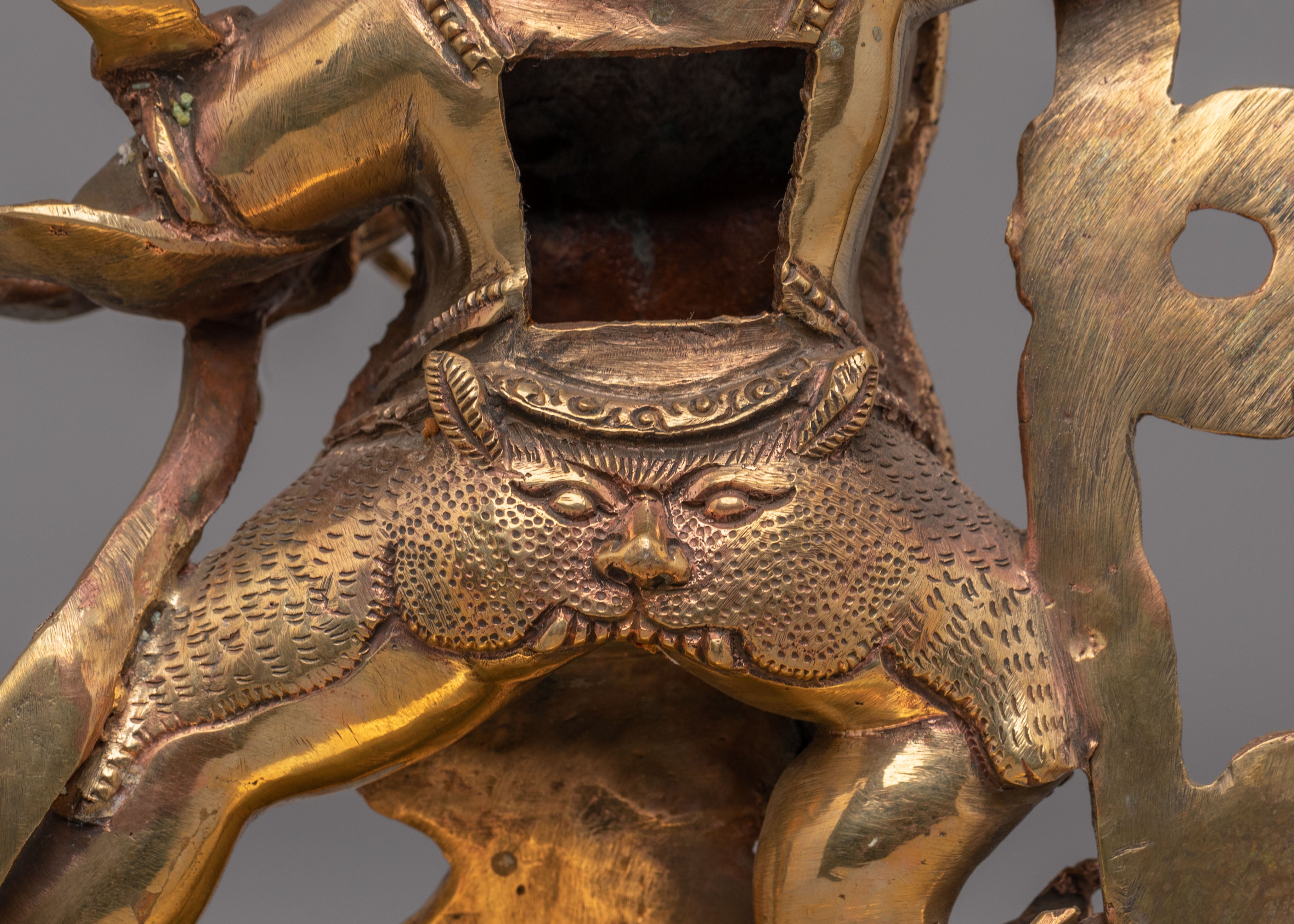 Handcrafted Vajrapani Deity Statue | Tibetan Protector Deity Sculpture