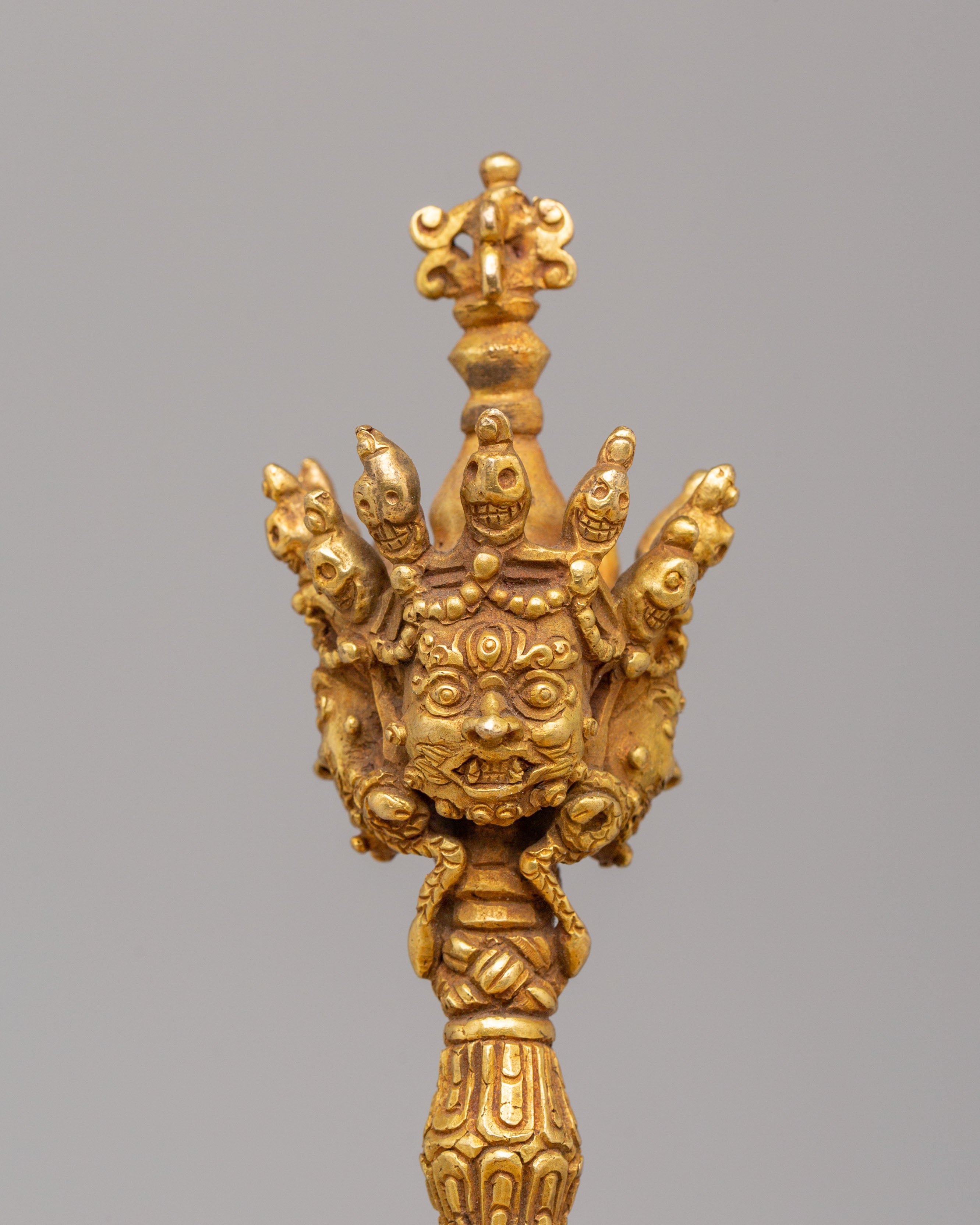 Handcrafted Three Sided Phurba | Tibetan Ritual Dagger for Protection & Meditation