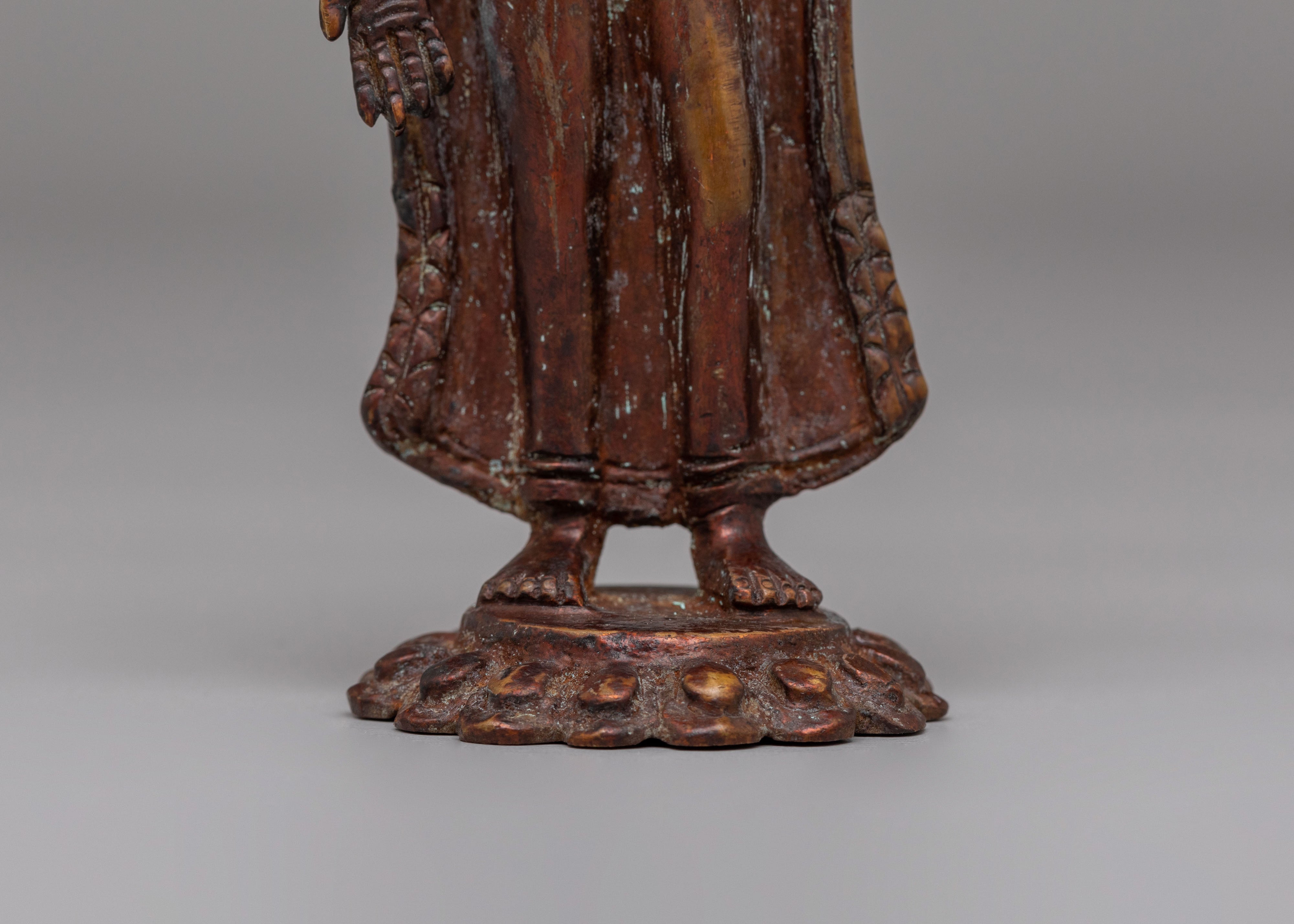 Ceremonial Dipankara Shrine Statue | Symbol of Light and Compassion